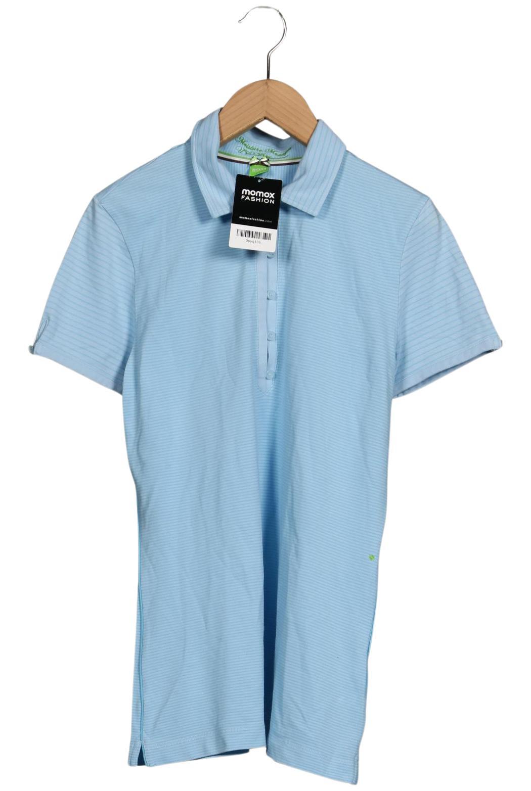 

Boss Green Damen Poloshirt, blau, Gr. 42