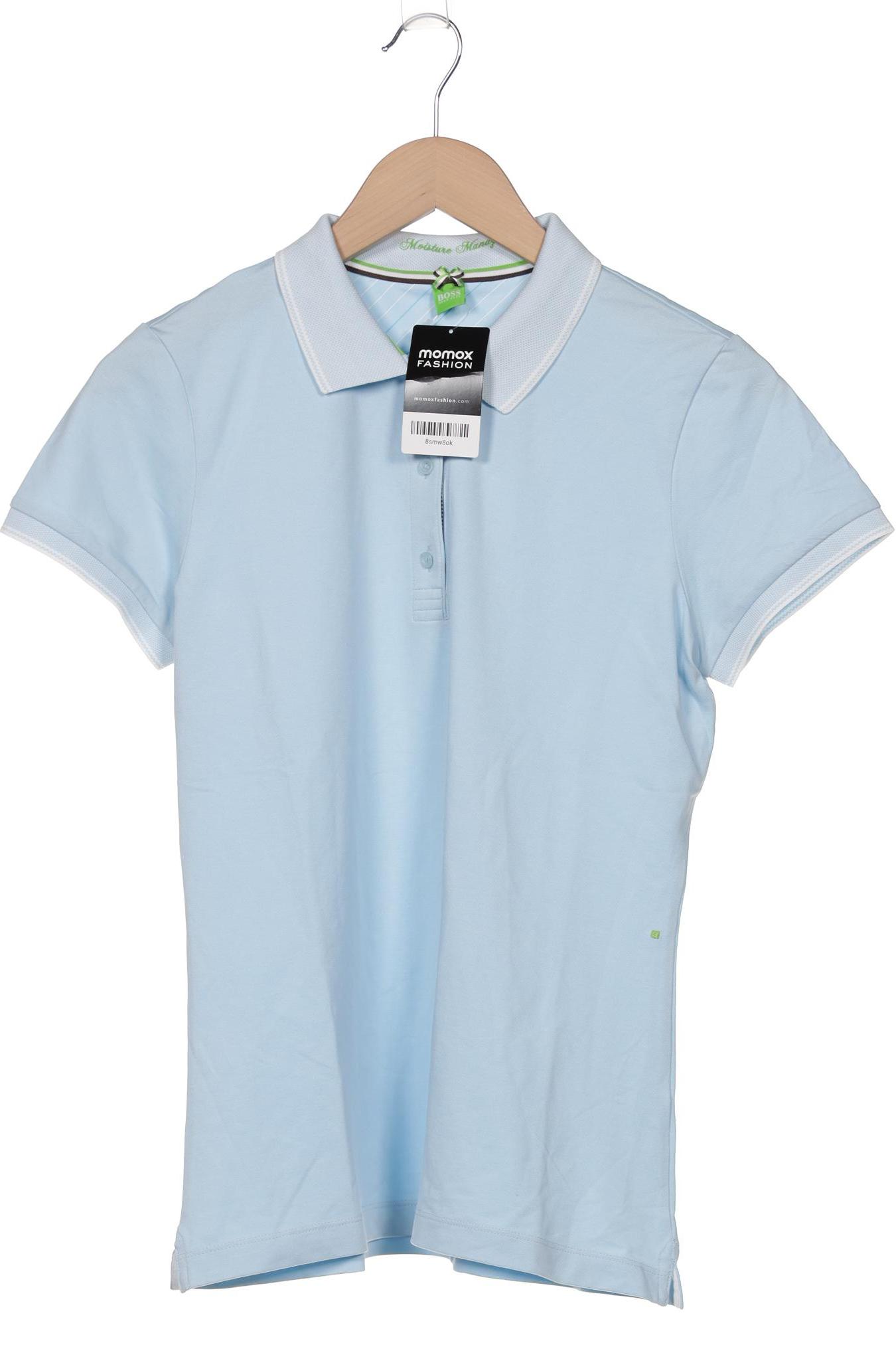 

Boss Green Damen Poloshirt, hellblau, Gr. 44