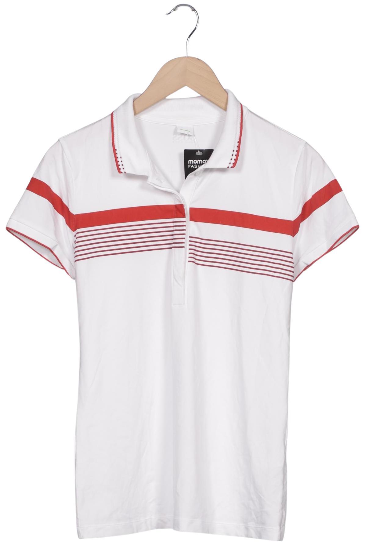 

Boss Green Damen Poloshirt, weiß, Gr. 42