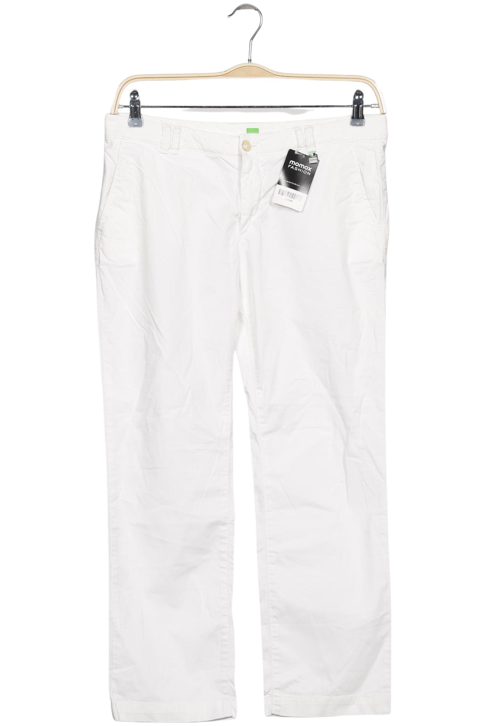 

Boss Green Damen Stoffhose, weiß, Gr. 40
