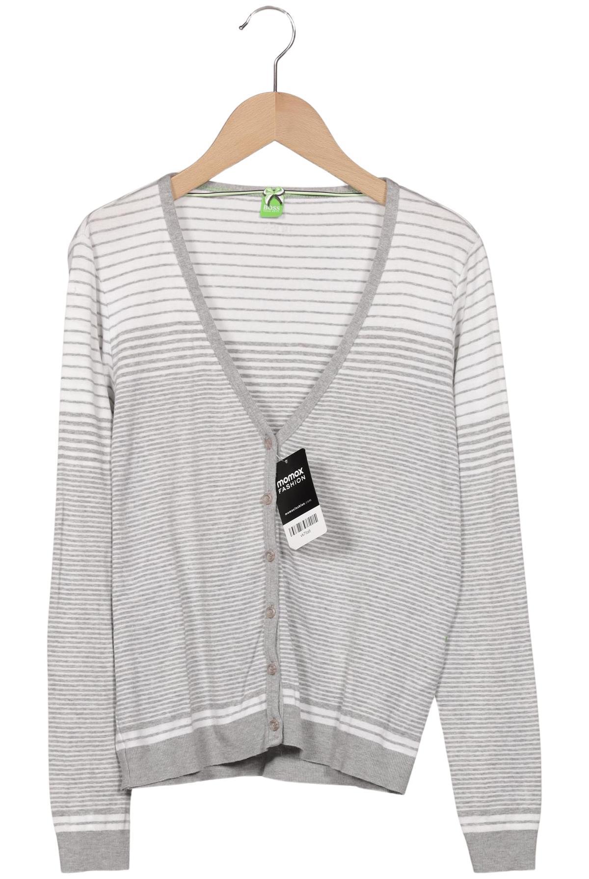 

Boss Green Damen Strickjacke, grau, Gr. 38