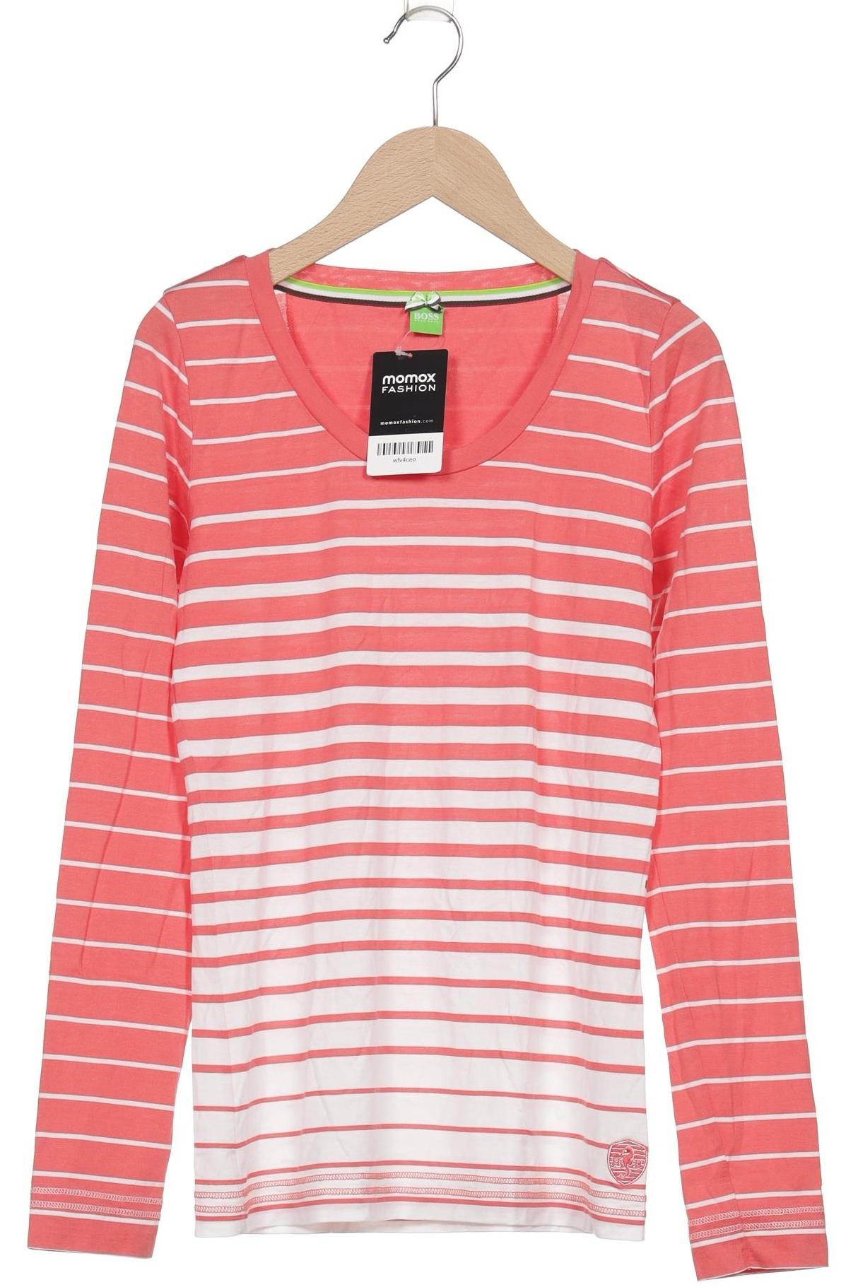 

Boss Green Damen Langarmshirt, rot, Gr. 36