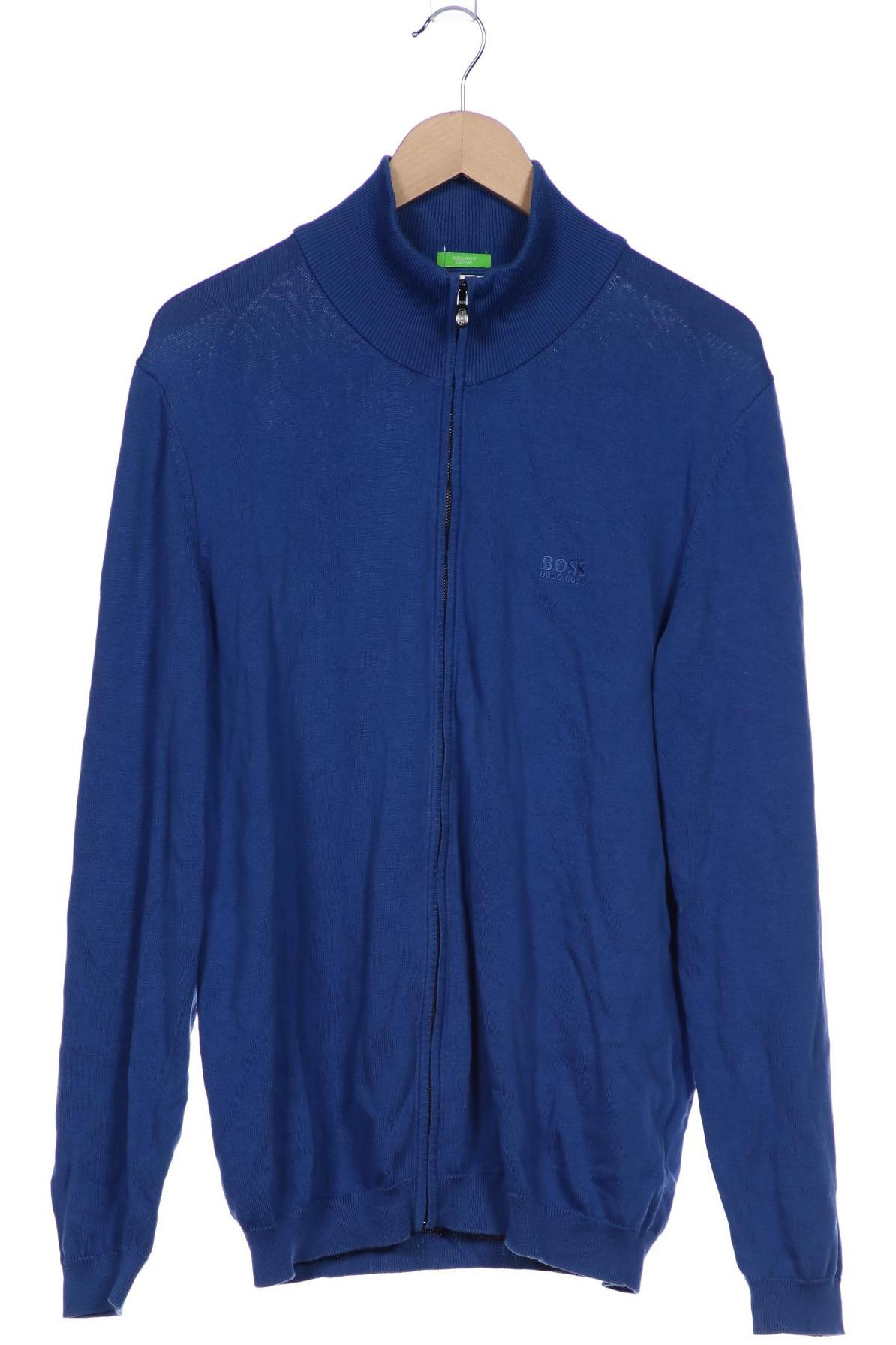 

Boss Green Herren Strickjacke, blau, Gr. 54