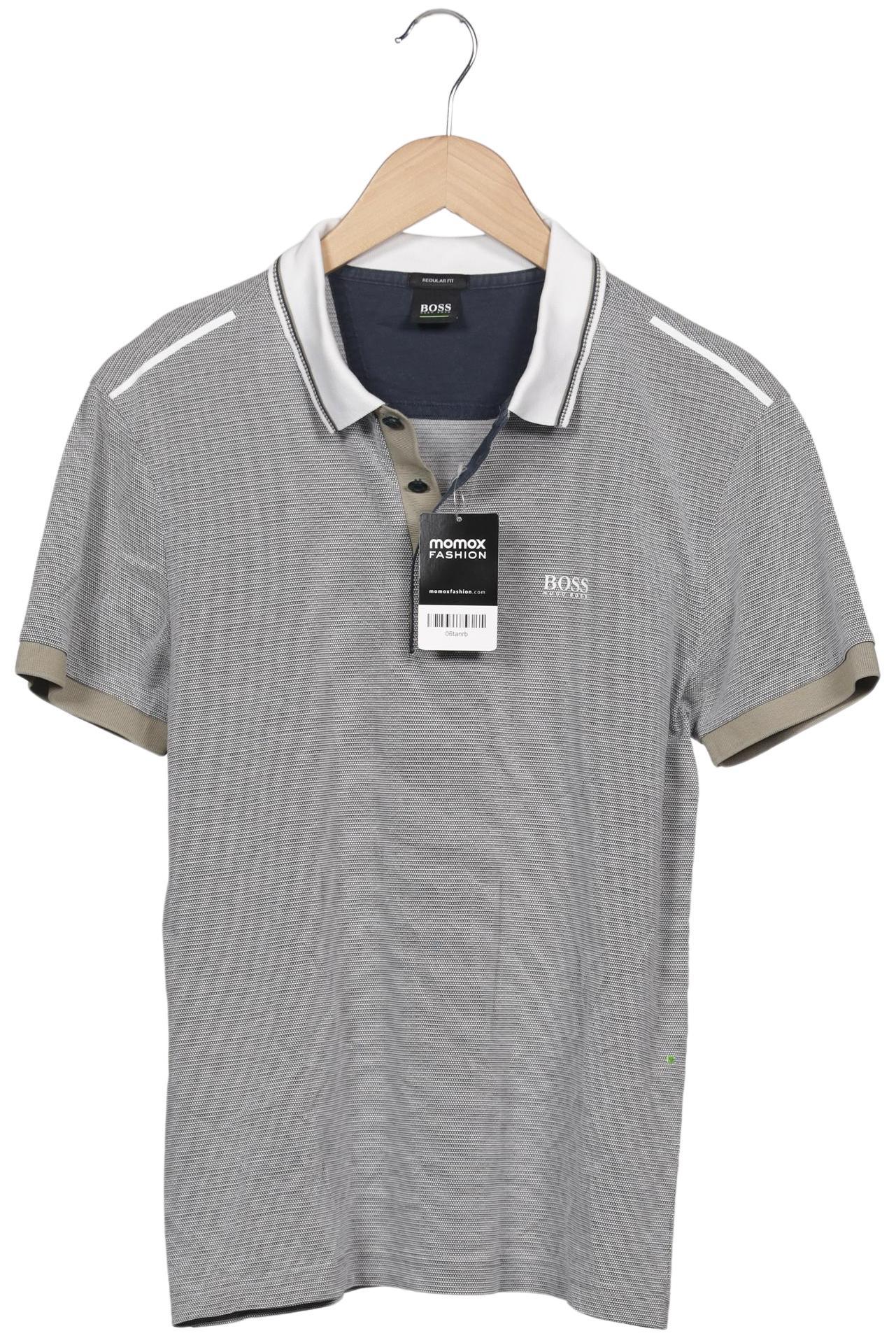 

Boss Green Herren Poloshirt, grau, Gr. 48
