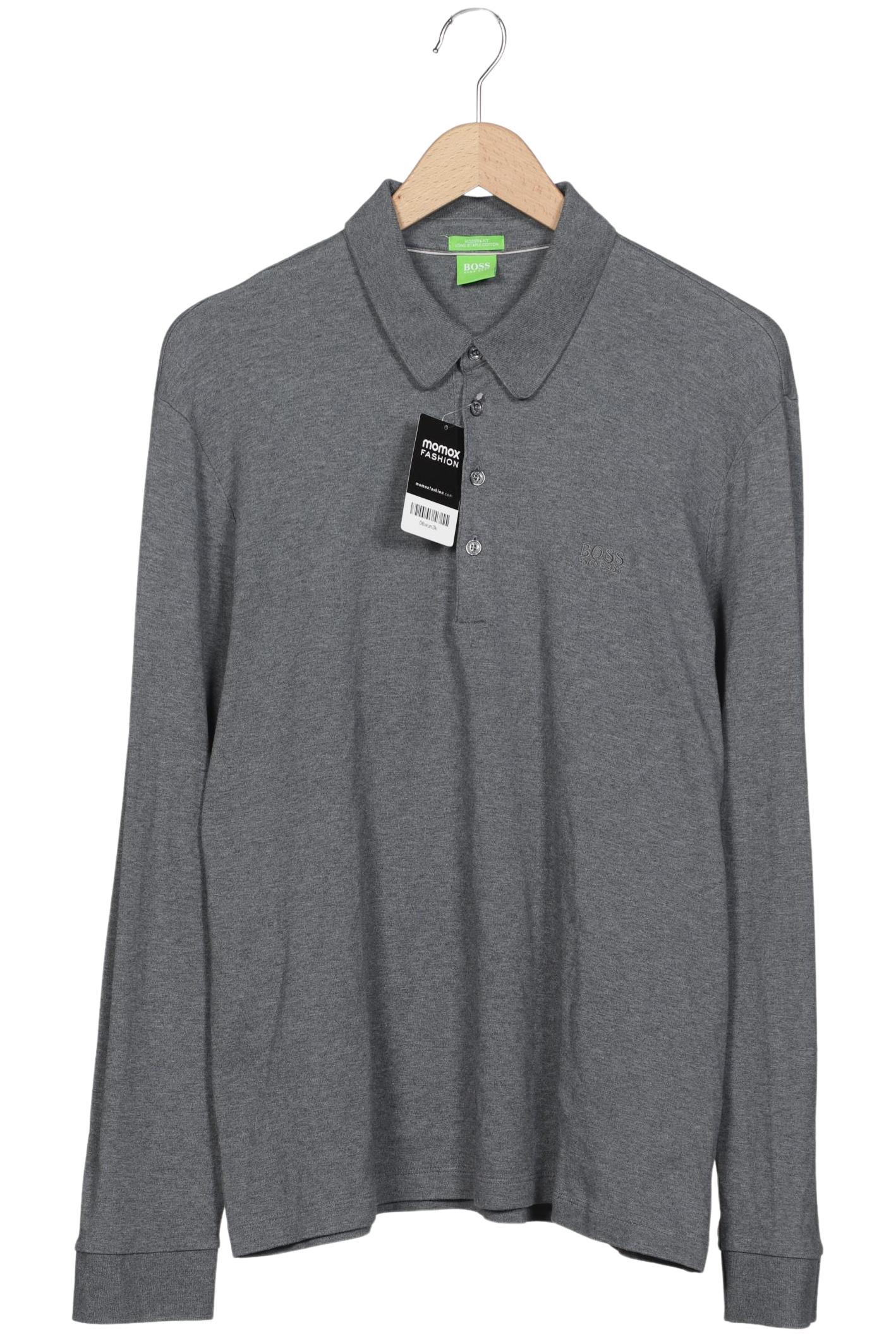 

Boss Green Herren Poloshirt, grau, Gr. 56