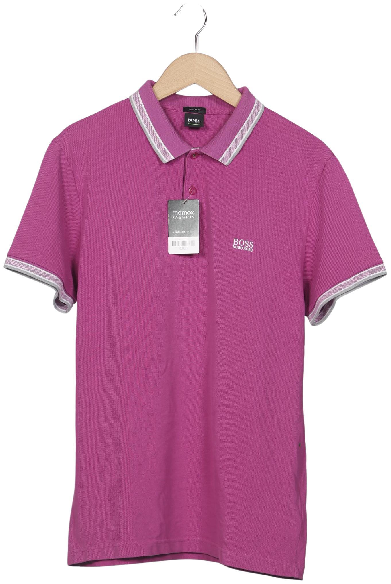 

Boss Green Herren Poloshirt, pink, Gr. 54