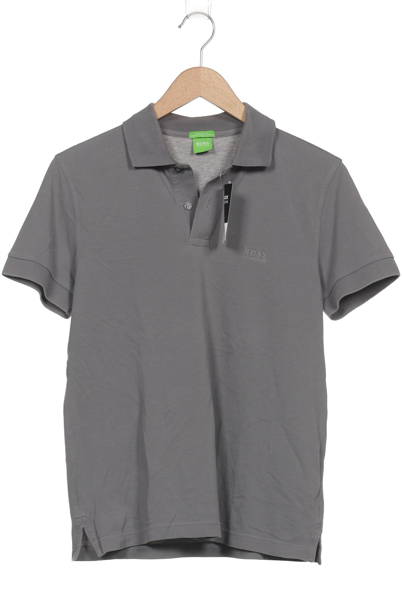 

Boss Green Herren Poloshirt, grau, Gr. 46