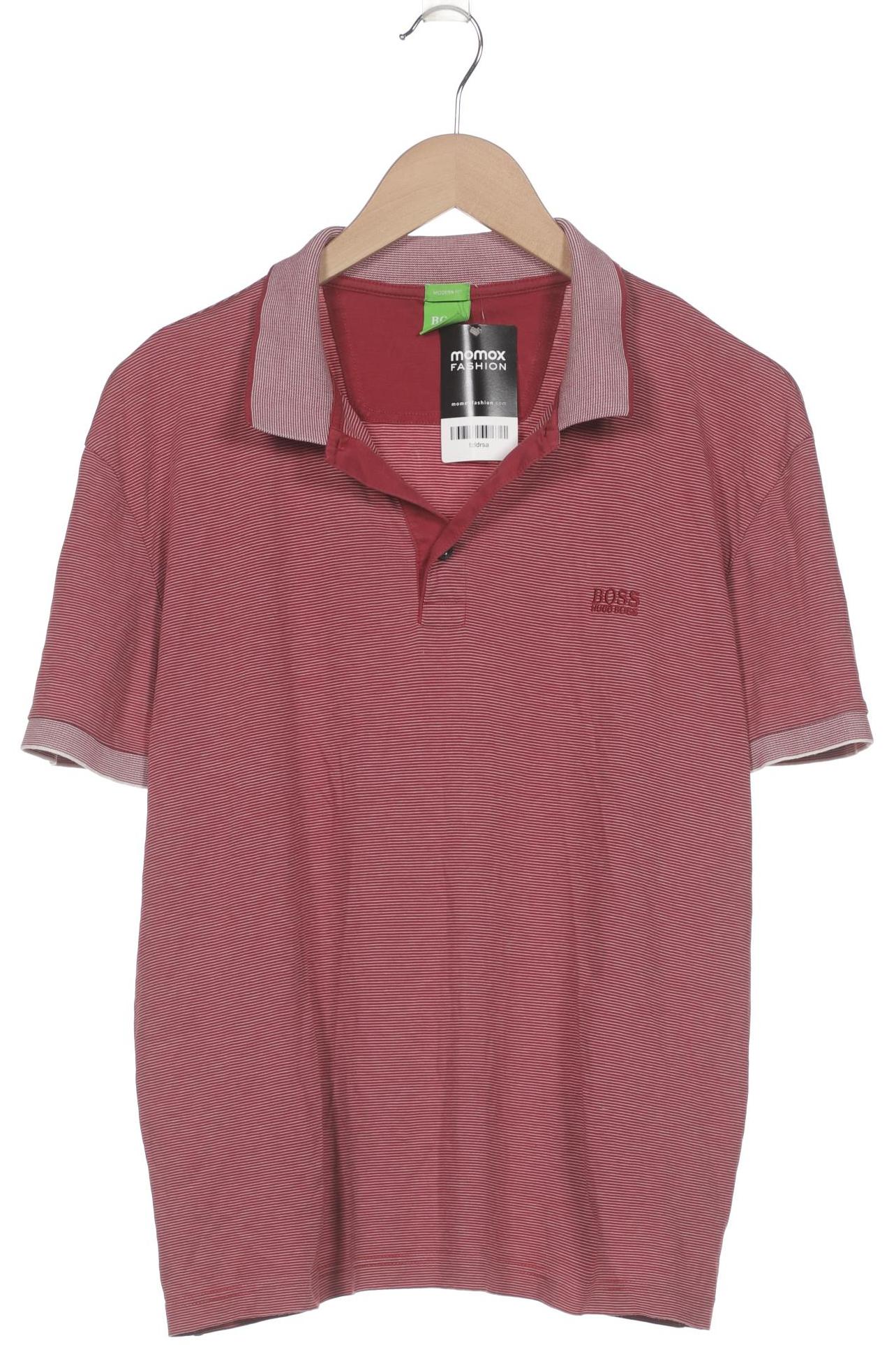 

Boss Green Herren Poloshirt, bordeaux, Gr. 54