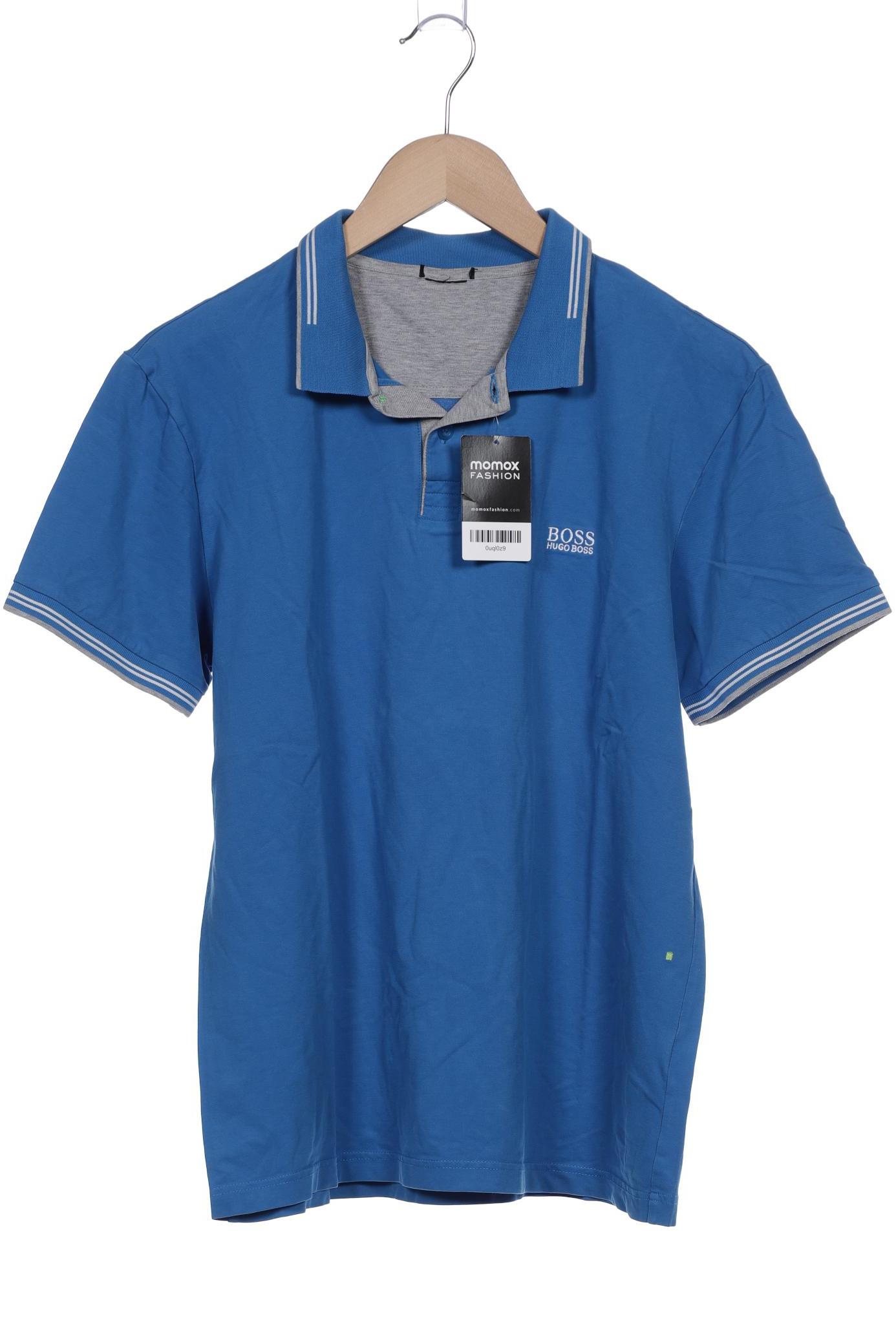 

Boss Green Herren Poloshirt, blau, Gr. 52