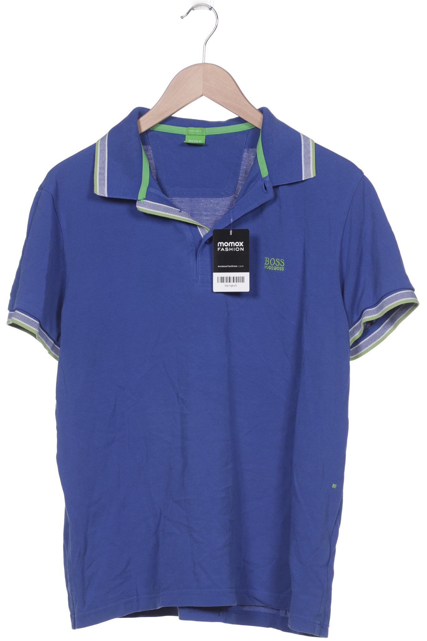 

Boss Green Herren Poloshirt, blau, Gr. 54