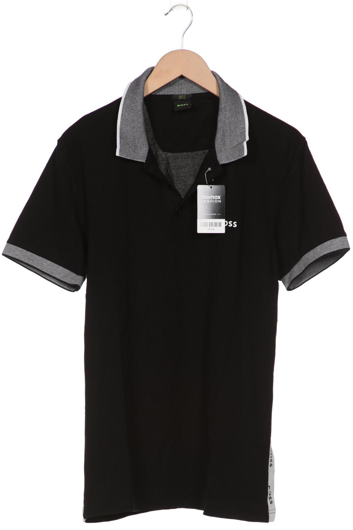 

Boss Green Herren Poloshirt, schwarz