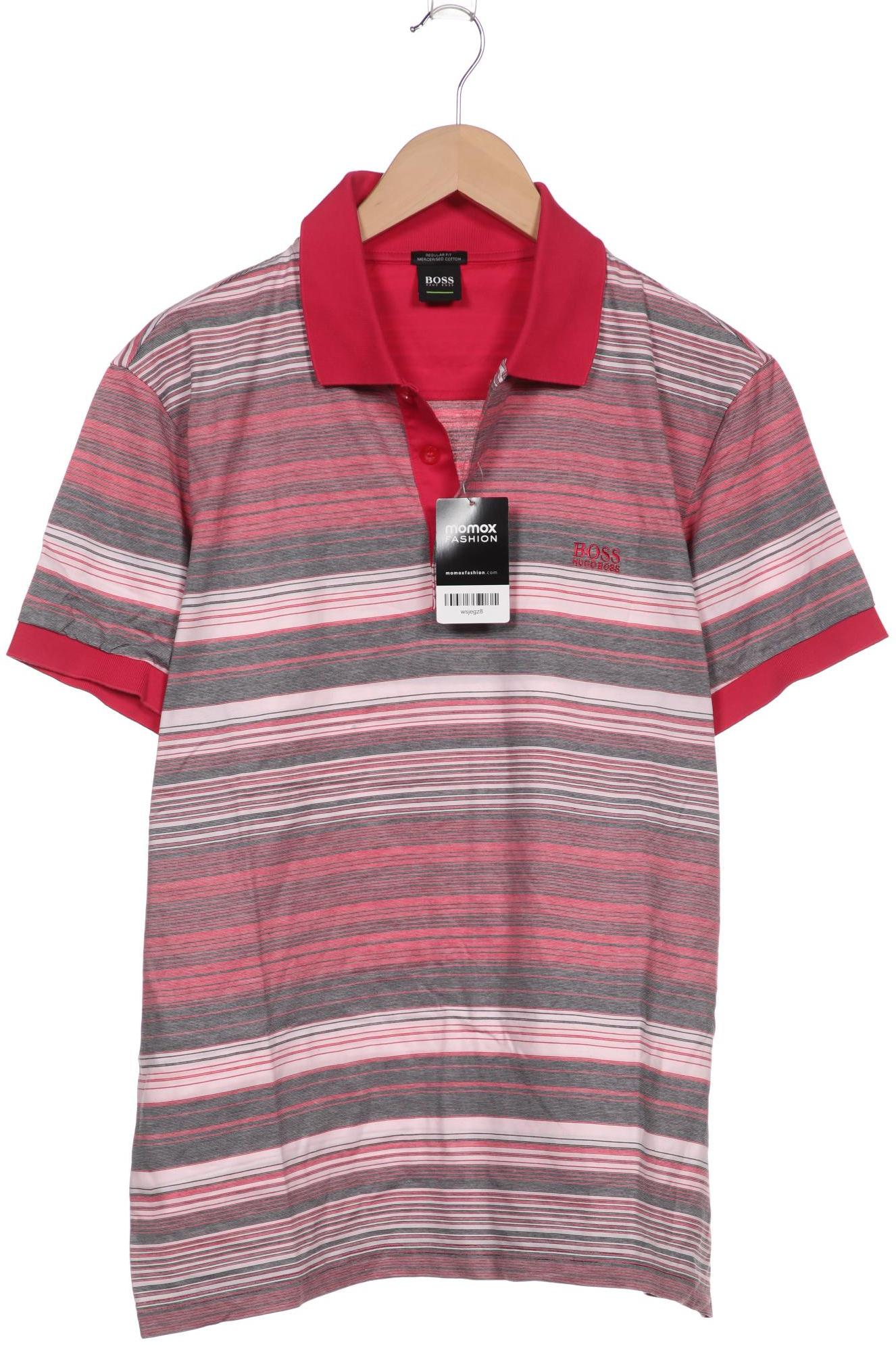 

Boss Green Herren Poloshirt, pink, Gr. 54