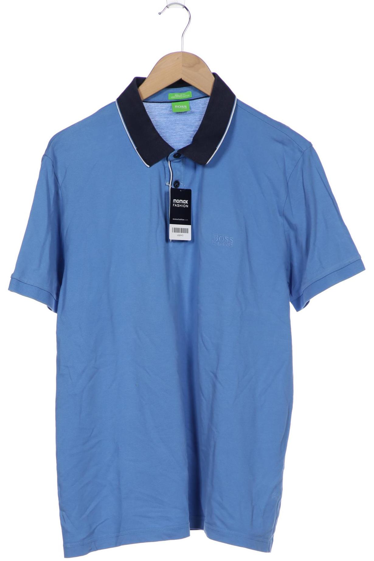 

Boss Green Herren Poloshirt, blau, Gr. 56