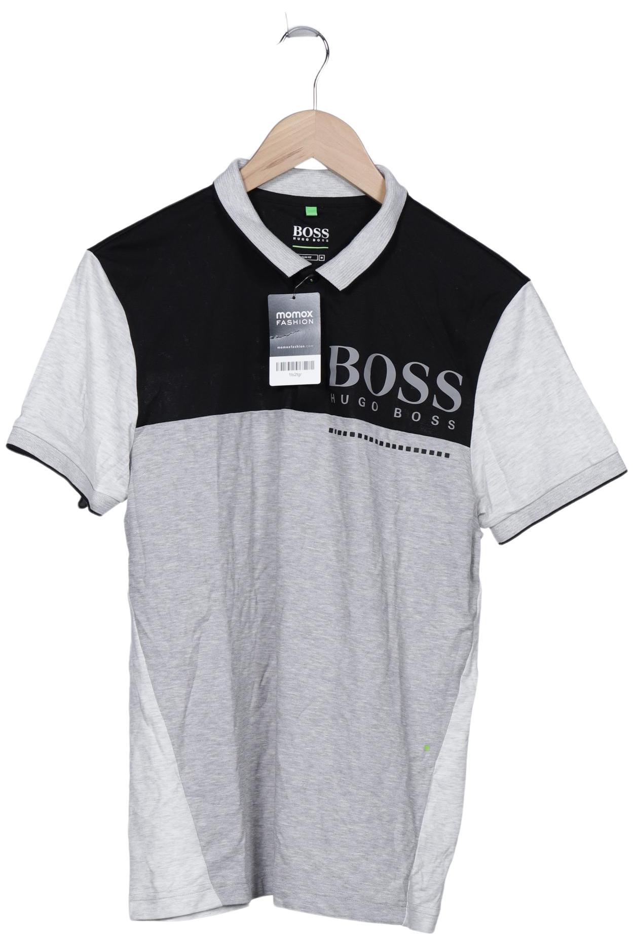 

Boss Green Herren Poloshirt, grau, Gr. 48
