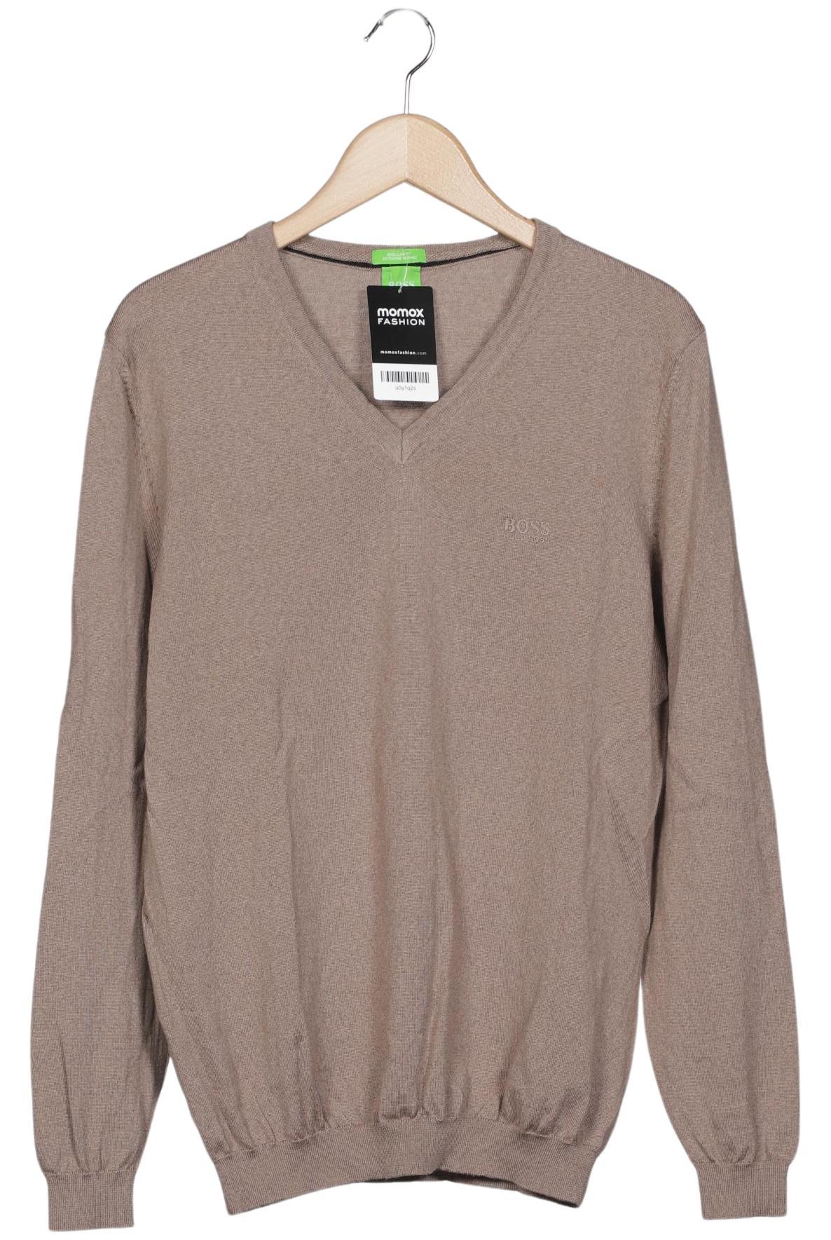 

Boss Green Herren Pullover, beige, Gr. 54