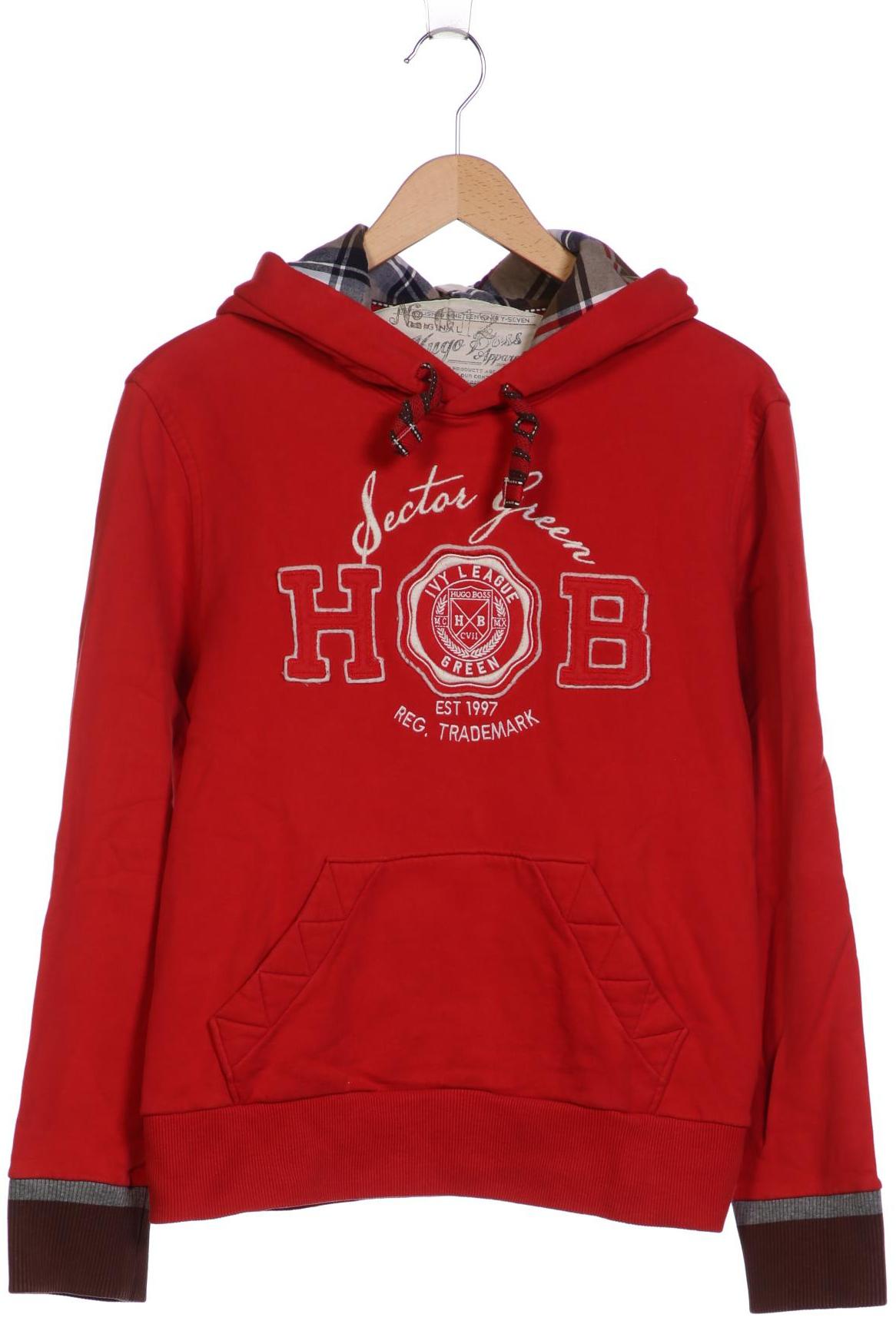 

Boss Green Herren Kapuzenpullover, rot, Gr. 46