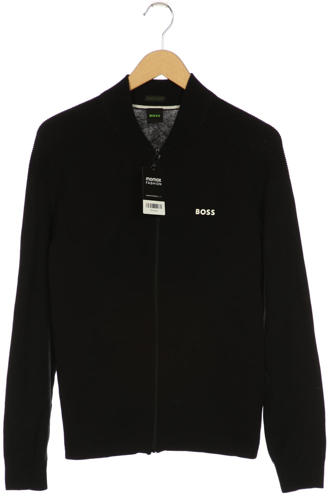 

Boss Green Herren Strickjacke, schwarz, Gr. 46