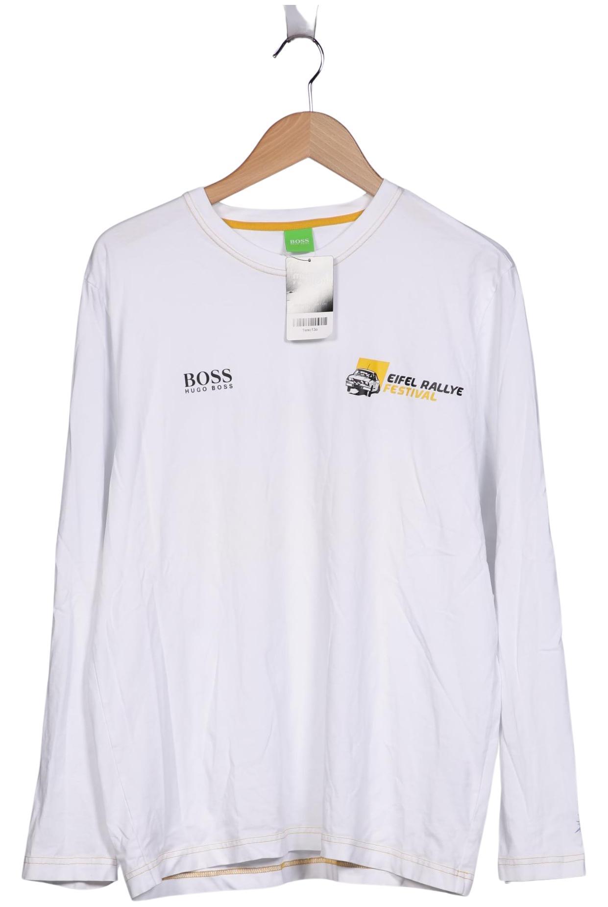 Thumbnail - Boss Green Herren Langarmshirt, weiß, Gr. 52