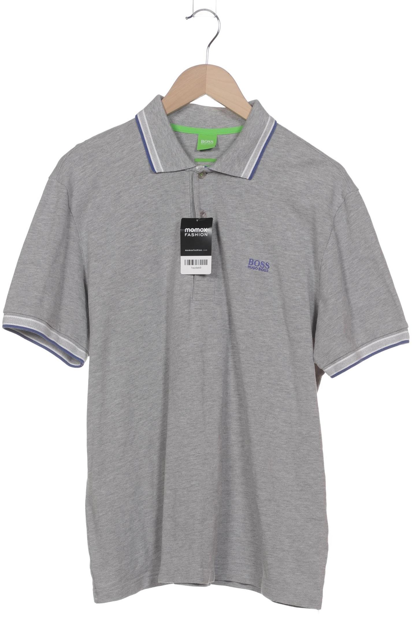 

Boss Green Herren Poloshirt, grau, Gr. 54
