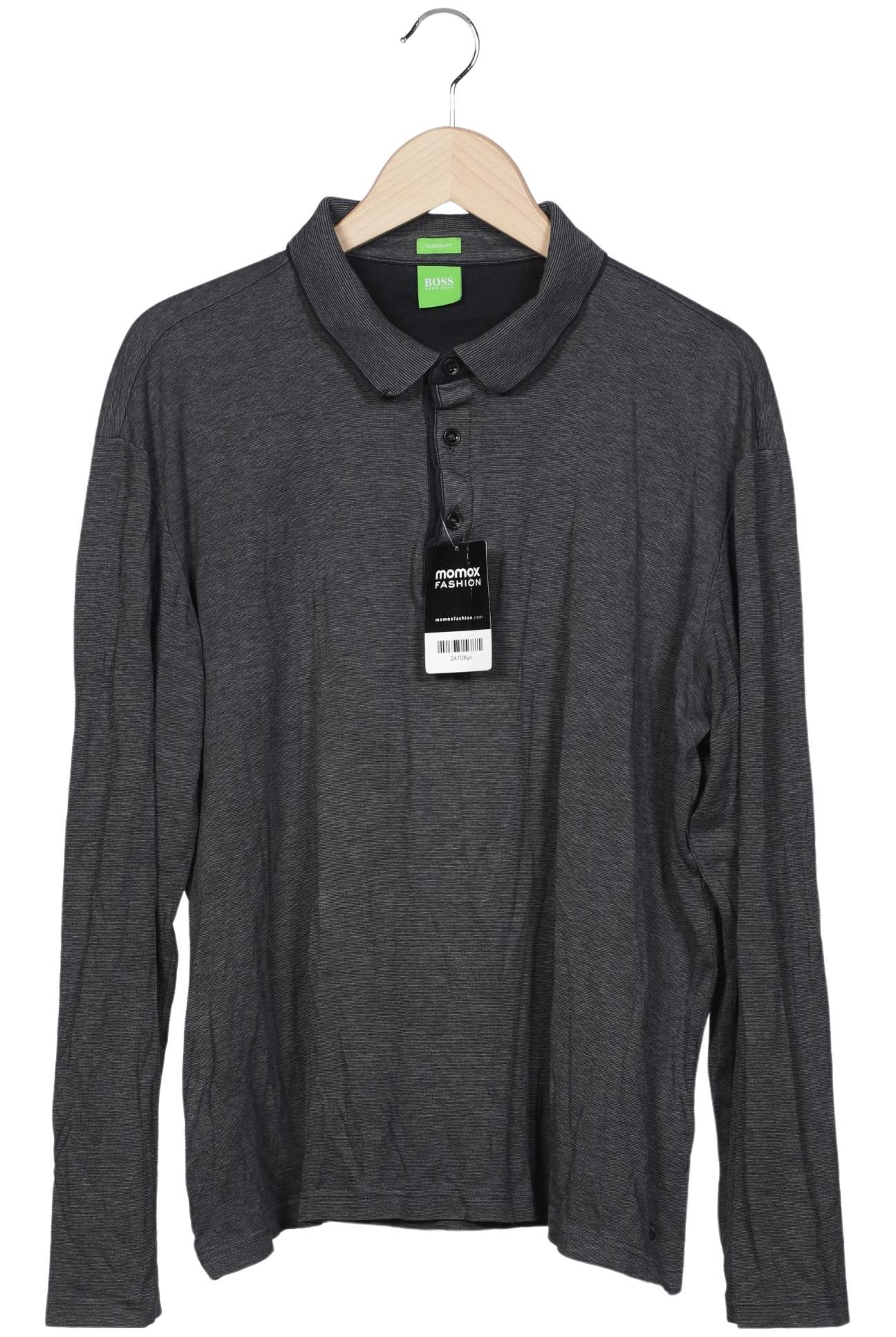 

Boss Green Herren Poloshirt, grau, Gr. 56