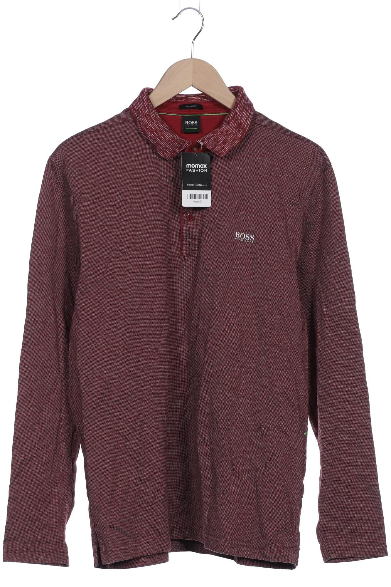 

Boss Green Herren Poloshirt, bordeaux, Gr. 56