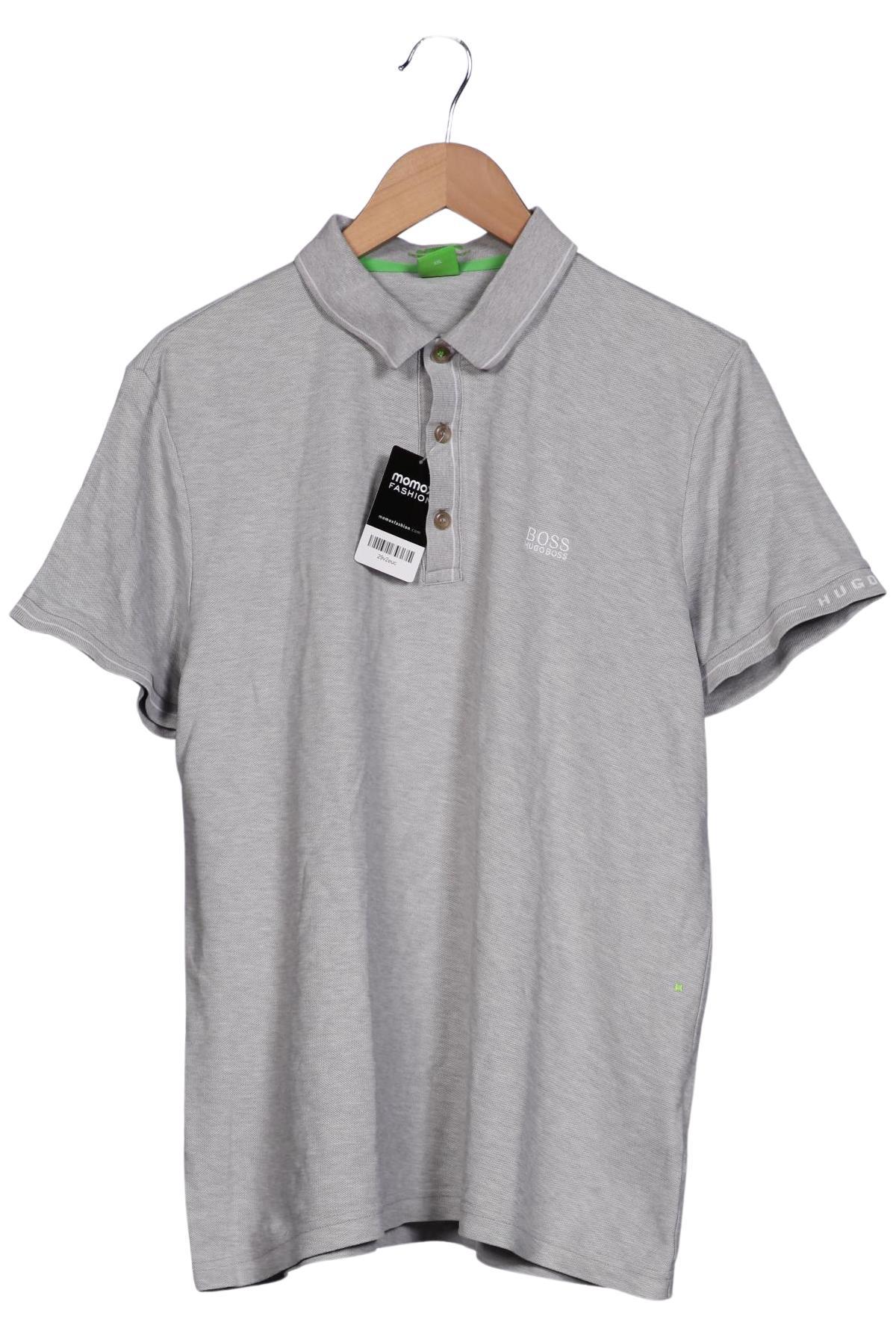 

Boss Green Herren Poloshirt, grau, Gr. 56
