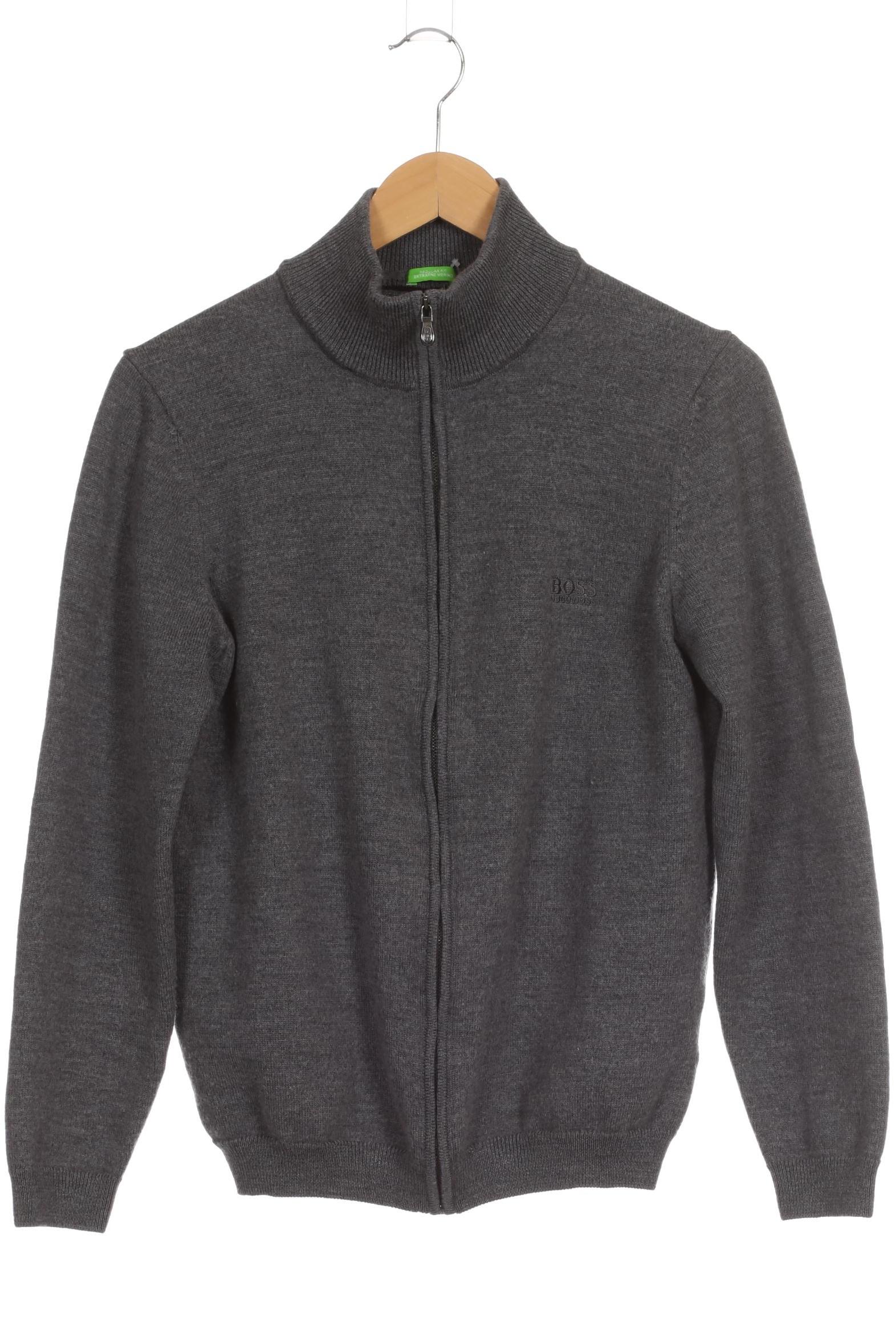 

Boss Green Herren Strickjacke, grau, Gr. 48
