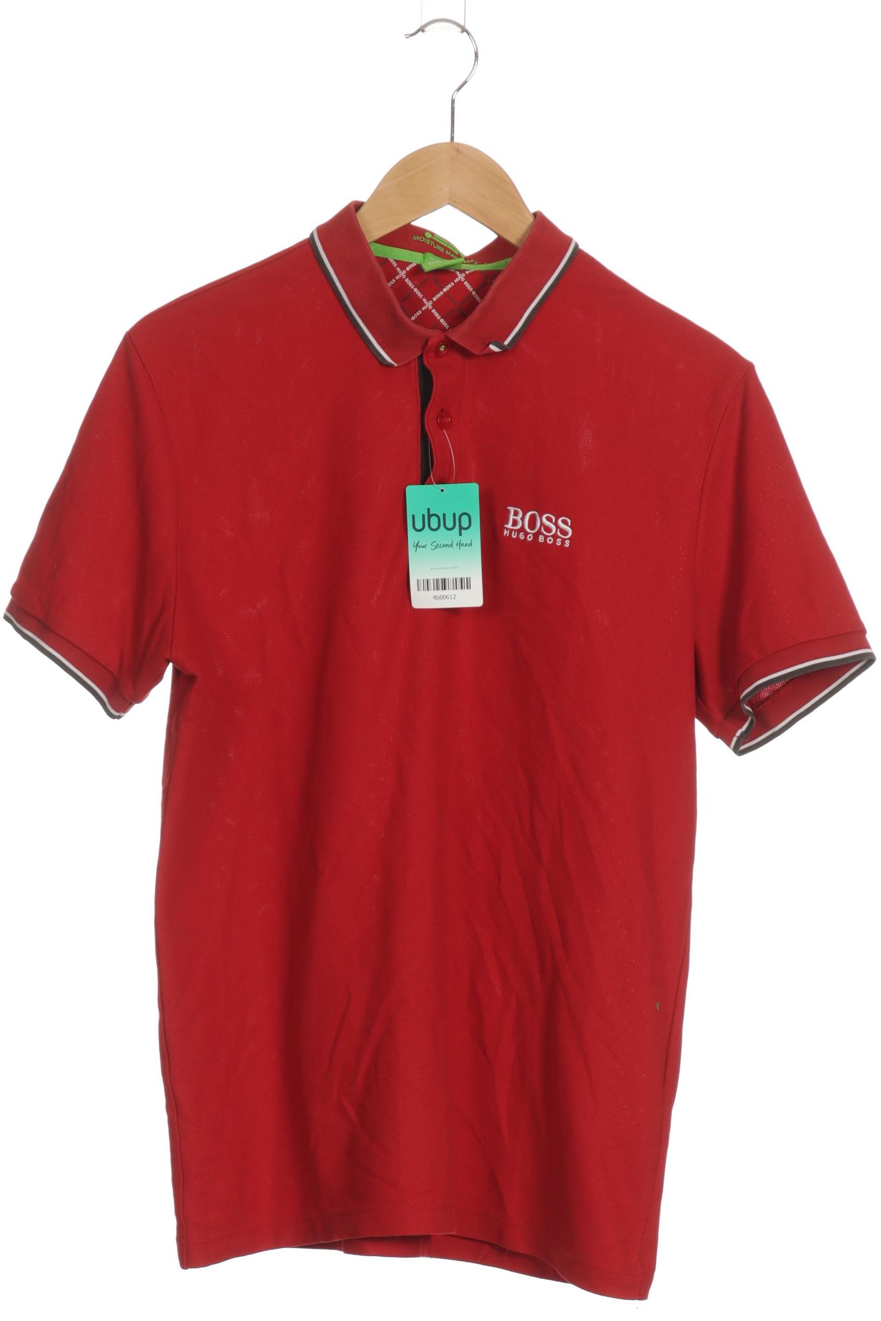 

Boss Green Herren Poloshirt, rot, Gr. 48