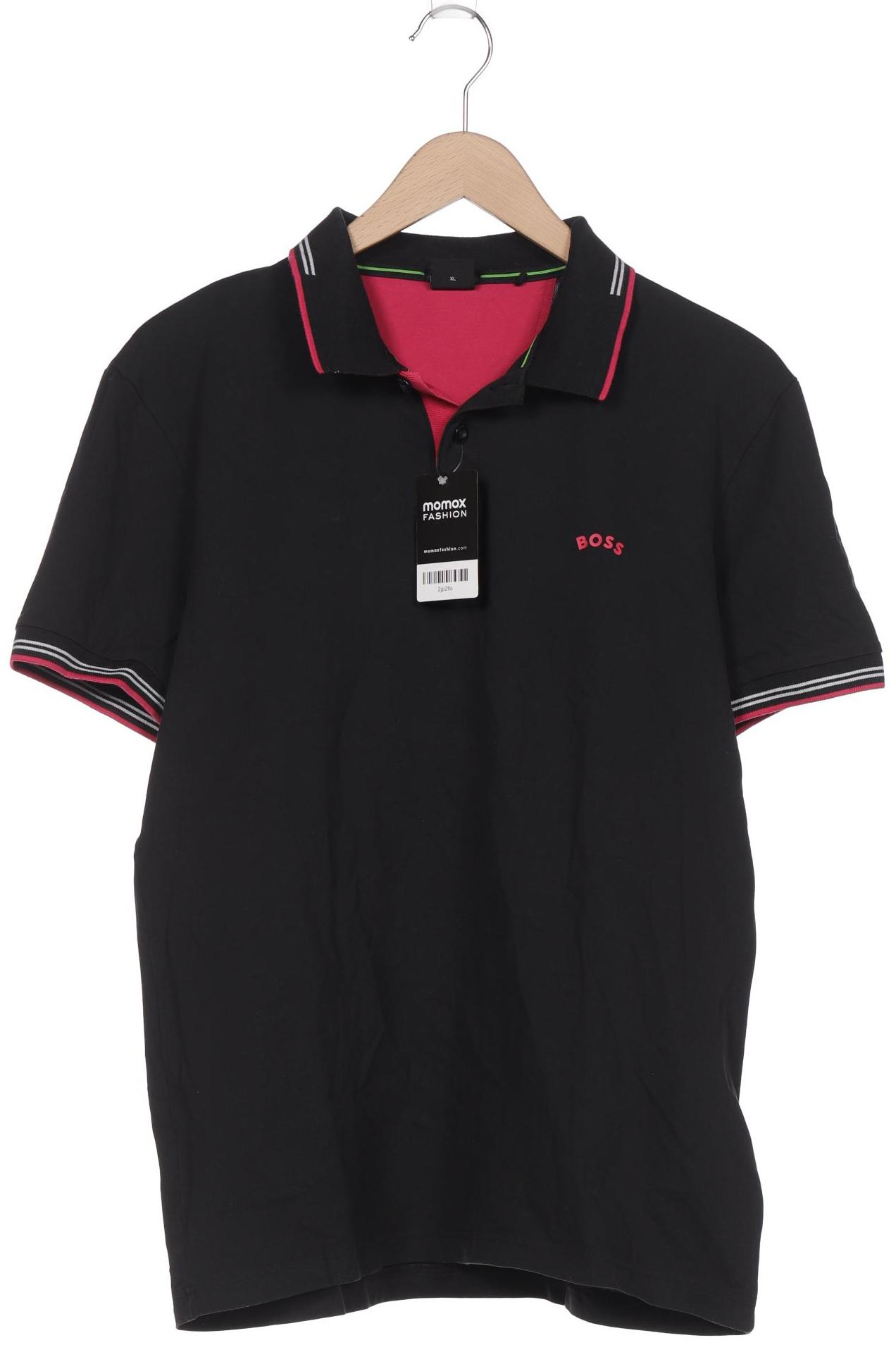 

Boss Green Herren Poloshirt, schwarz