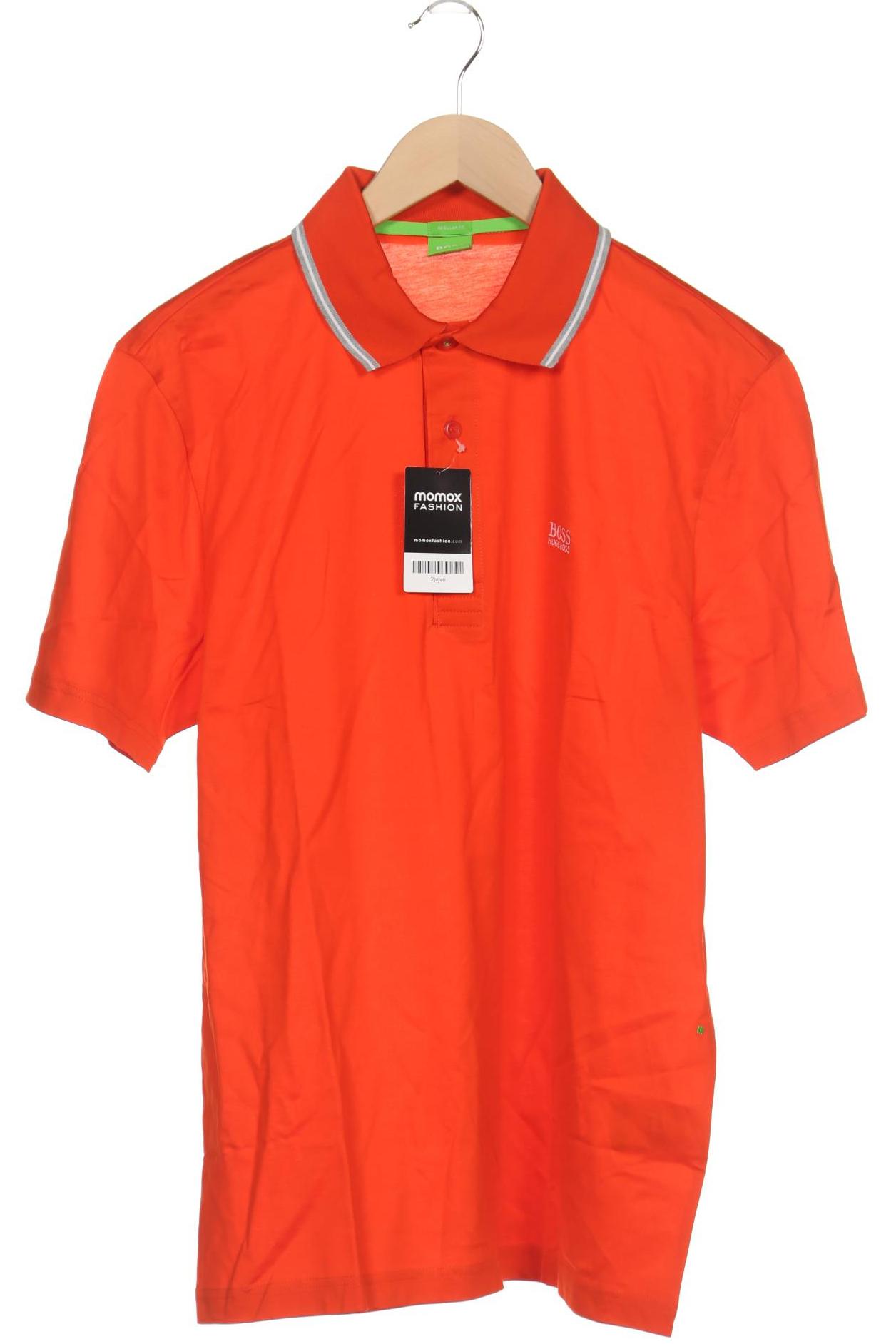 

Boss Green Herren Poloshirt, orange, Gr. 52