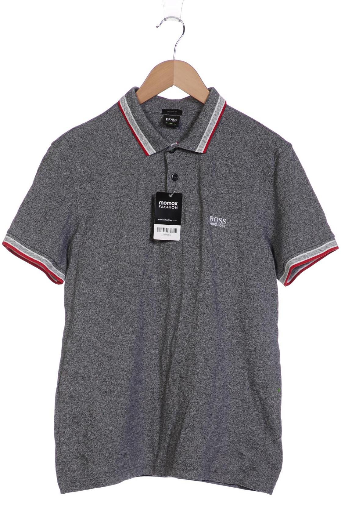 

Boss Green Herren Poloshirt, grau, Gr. 52