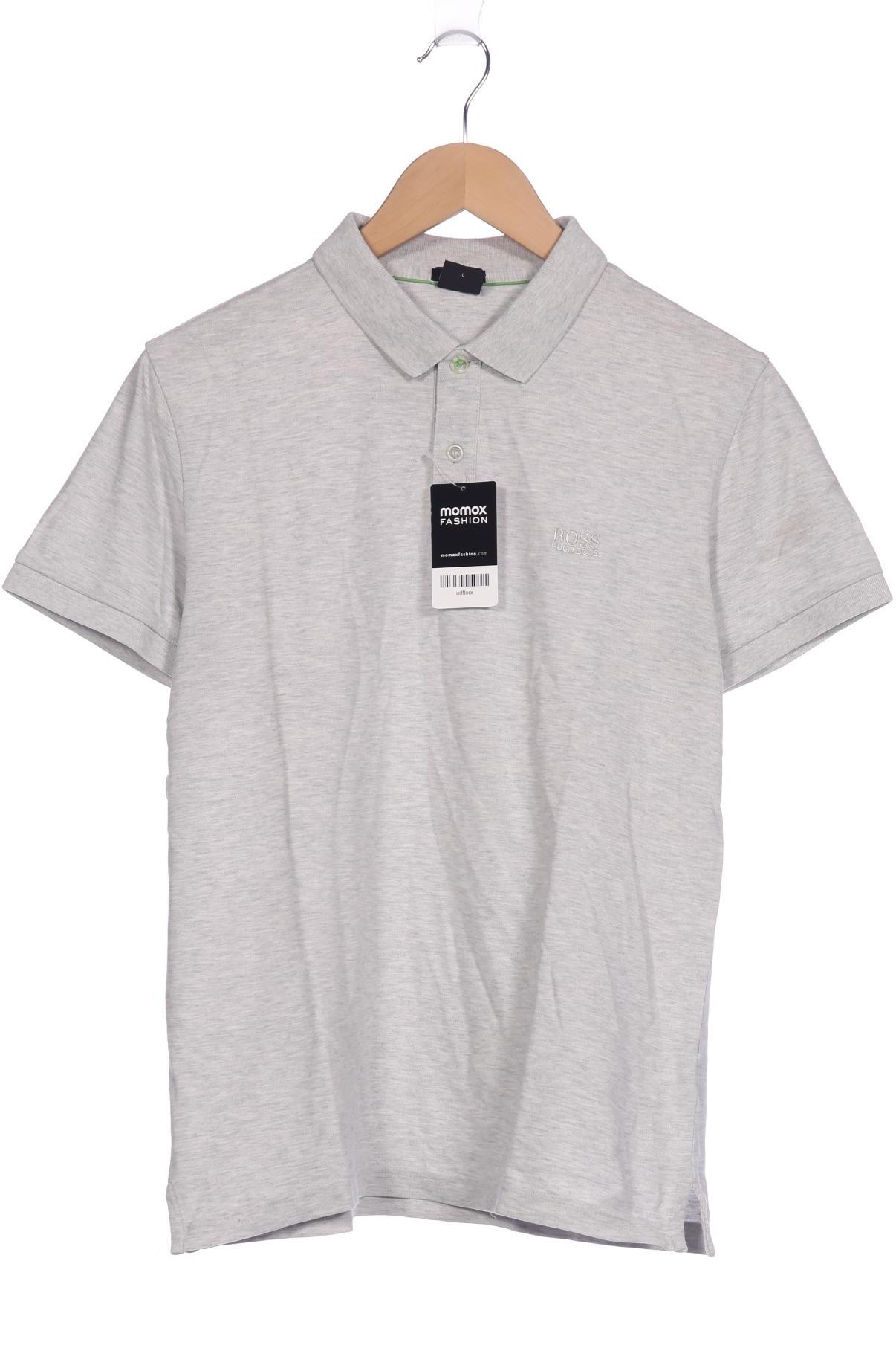 

Boss Green Herren Poloshirt, grau, Gr. 52