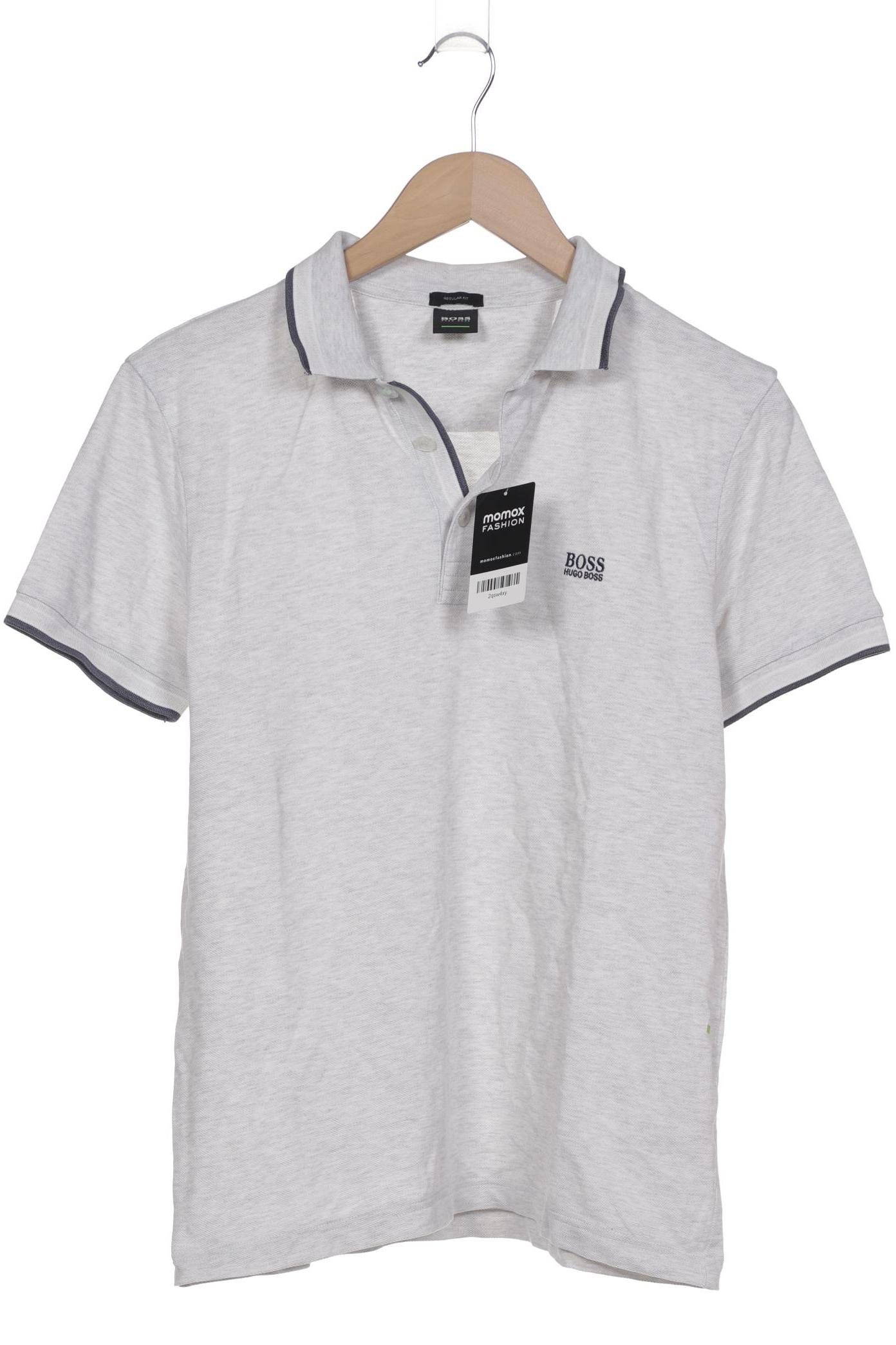 

Boss Green Herren Poloshirt, grau, Gr. 48