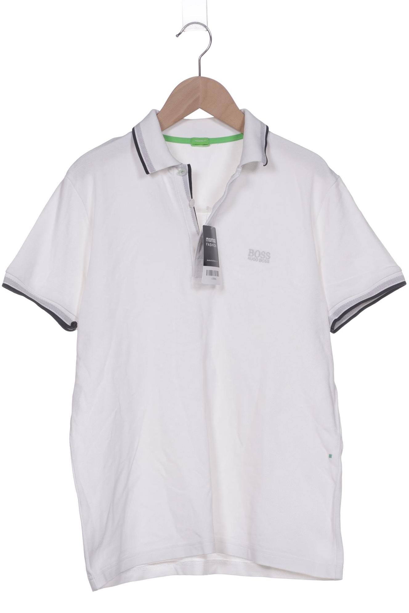 

Boss Green Herren Poloshirt, weiß, Gr. 46