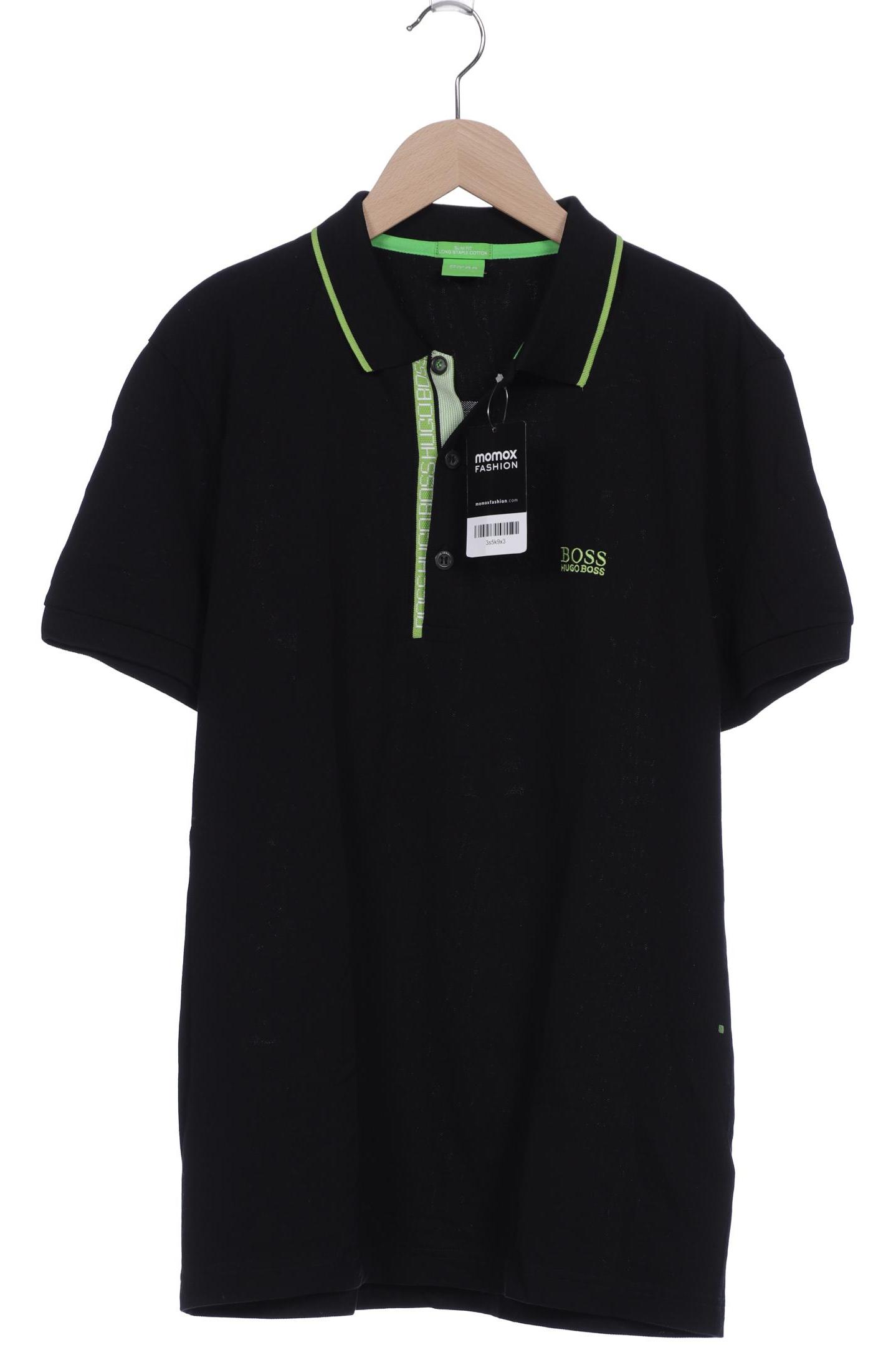 

Boss Green Herren Poloshirt, schwarz
