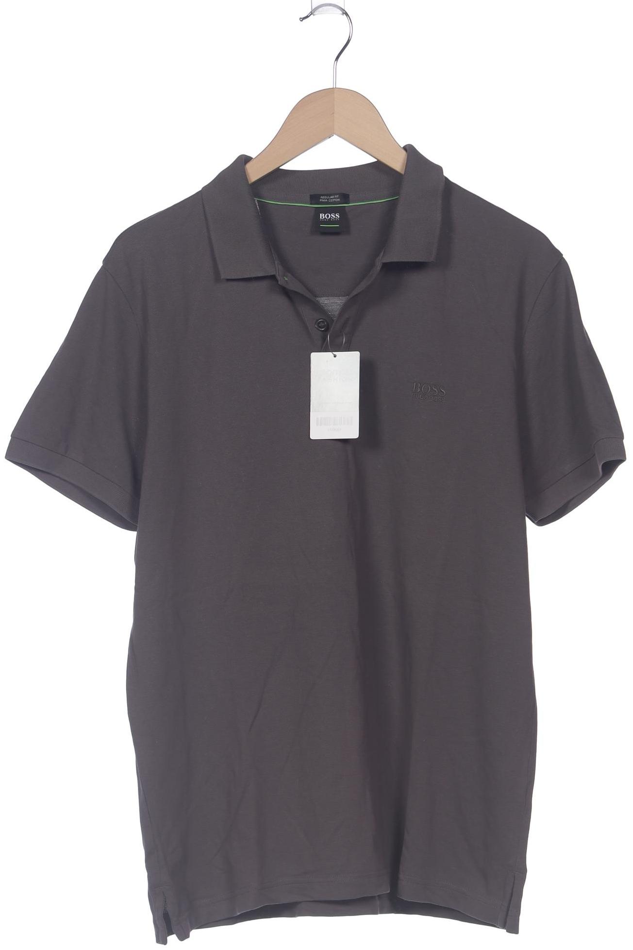 

Boss Green Herren Poloshirt, grau, Gr. 54