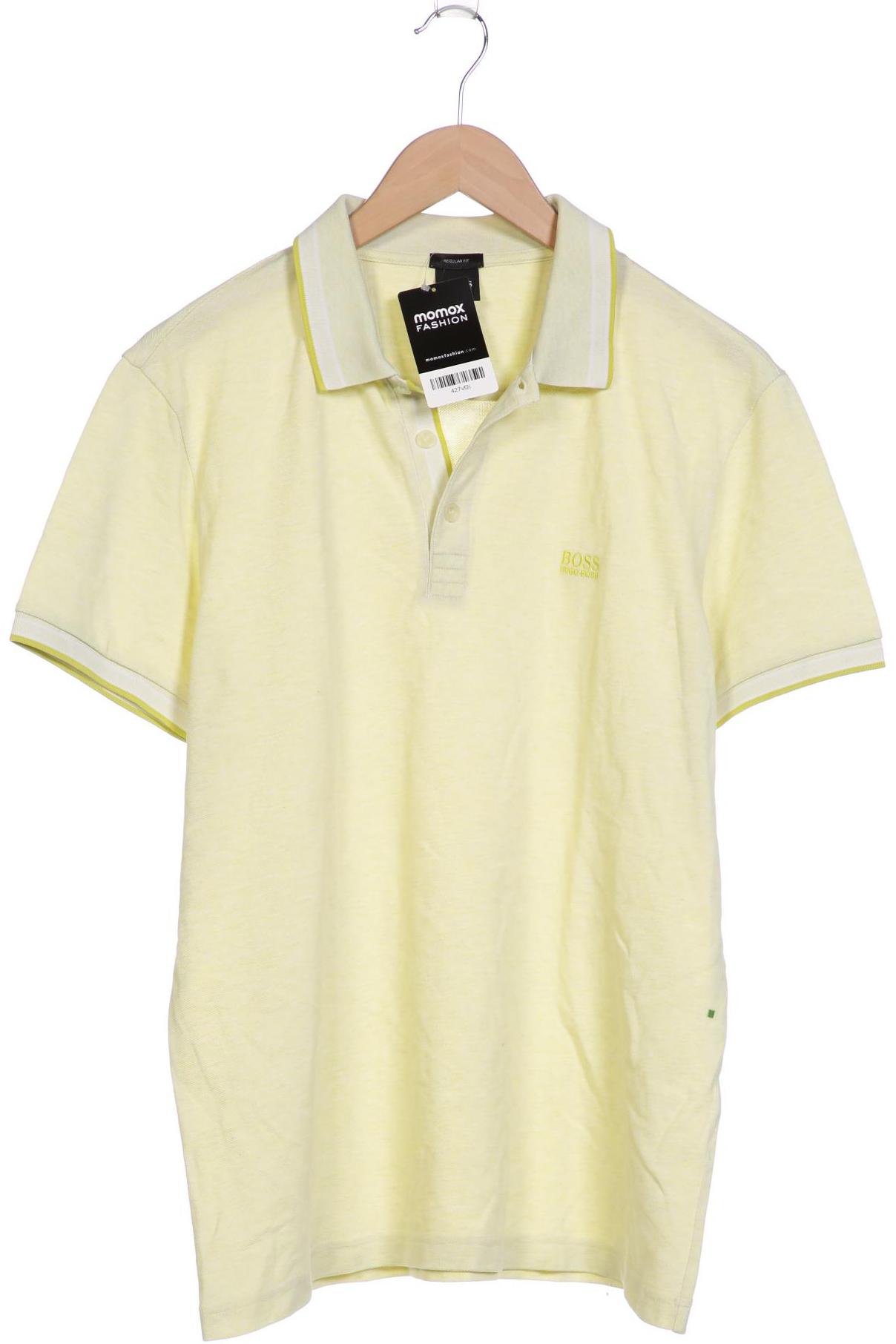 

Boss Green Herren Poloshirt, cremeweiß, Gr. 54