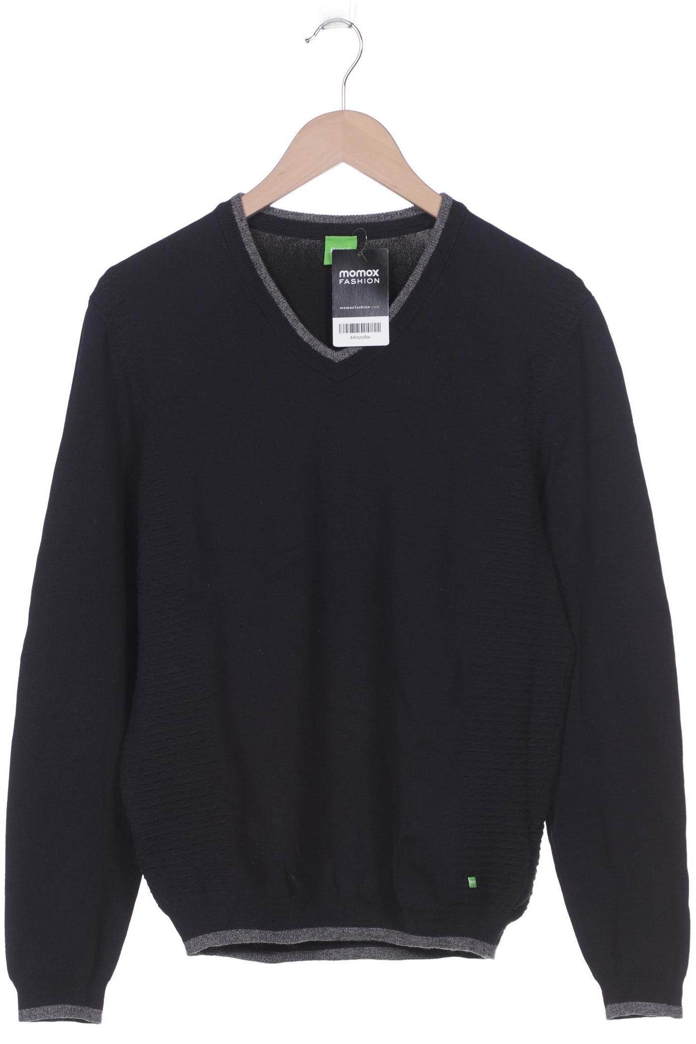 

Boss Green Herren Pullover, schwarz