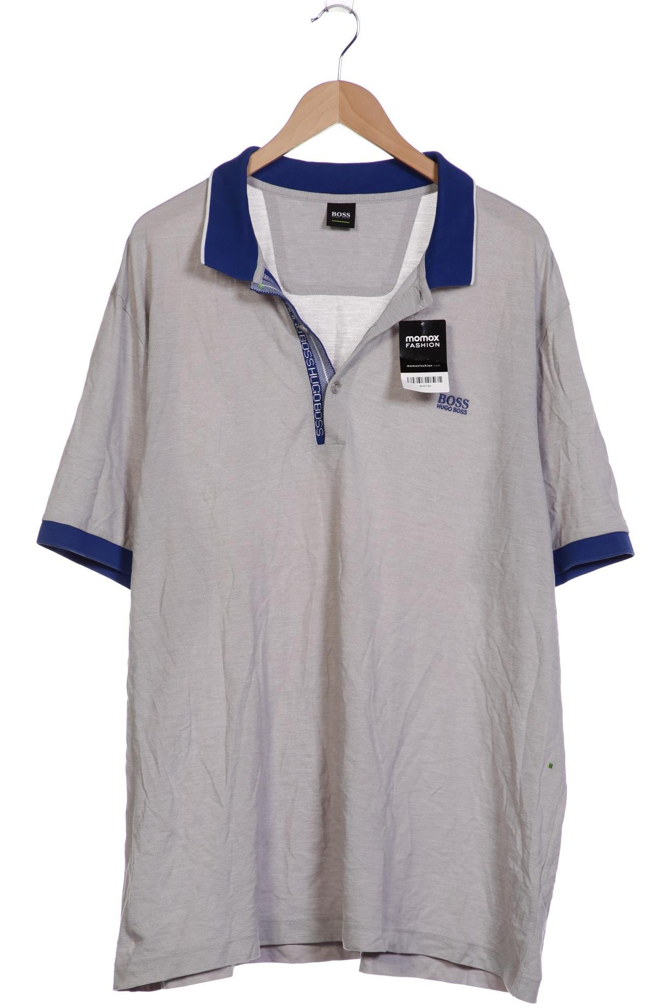 

Boss Green Herren Poloshirt, grau, Gr. 60