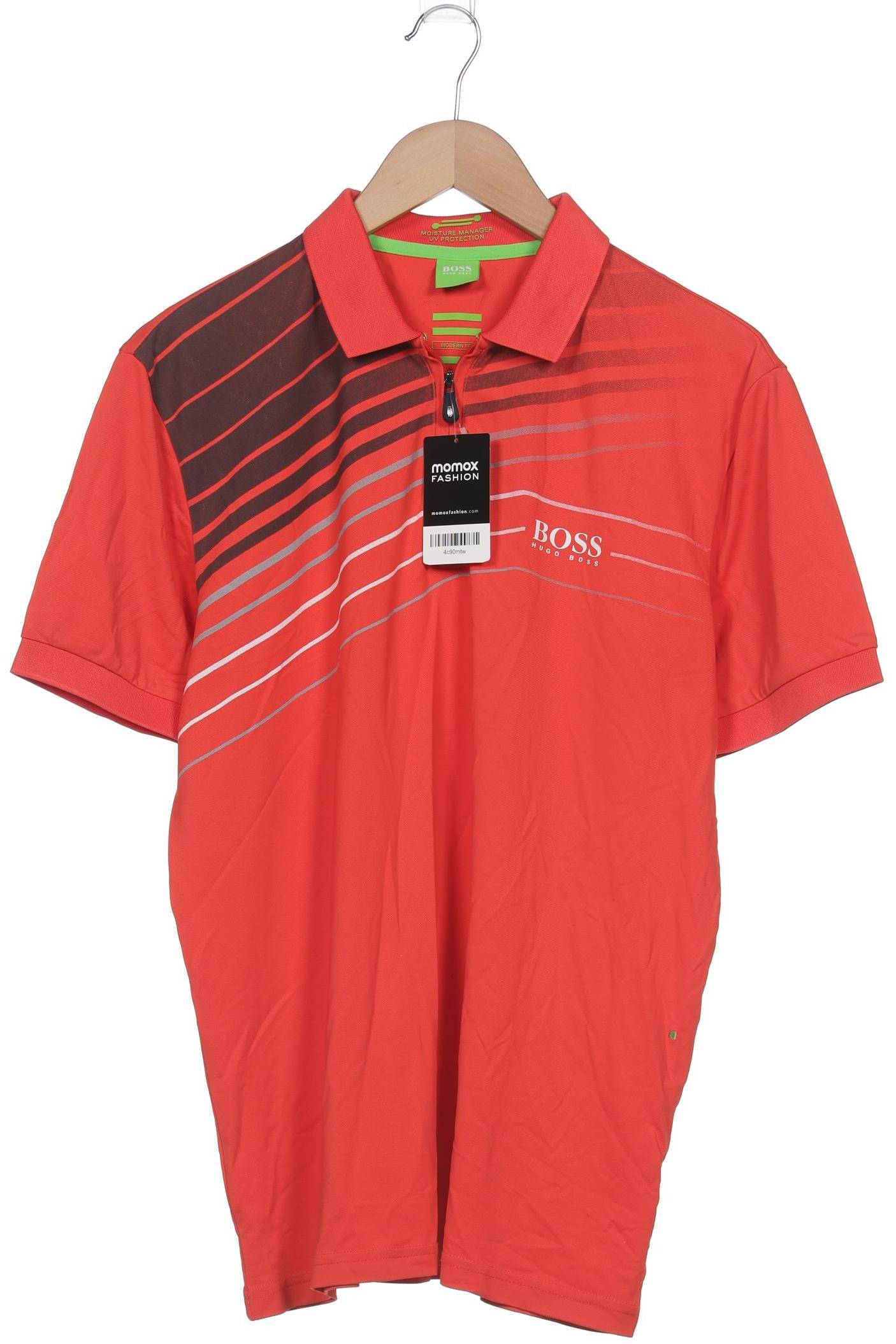 

Boss Green Herren Poloshirt, rot, Gr. 48