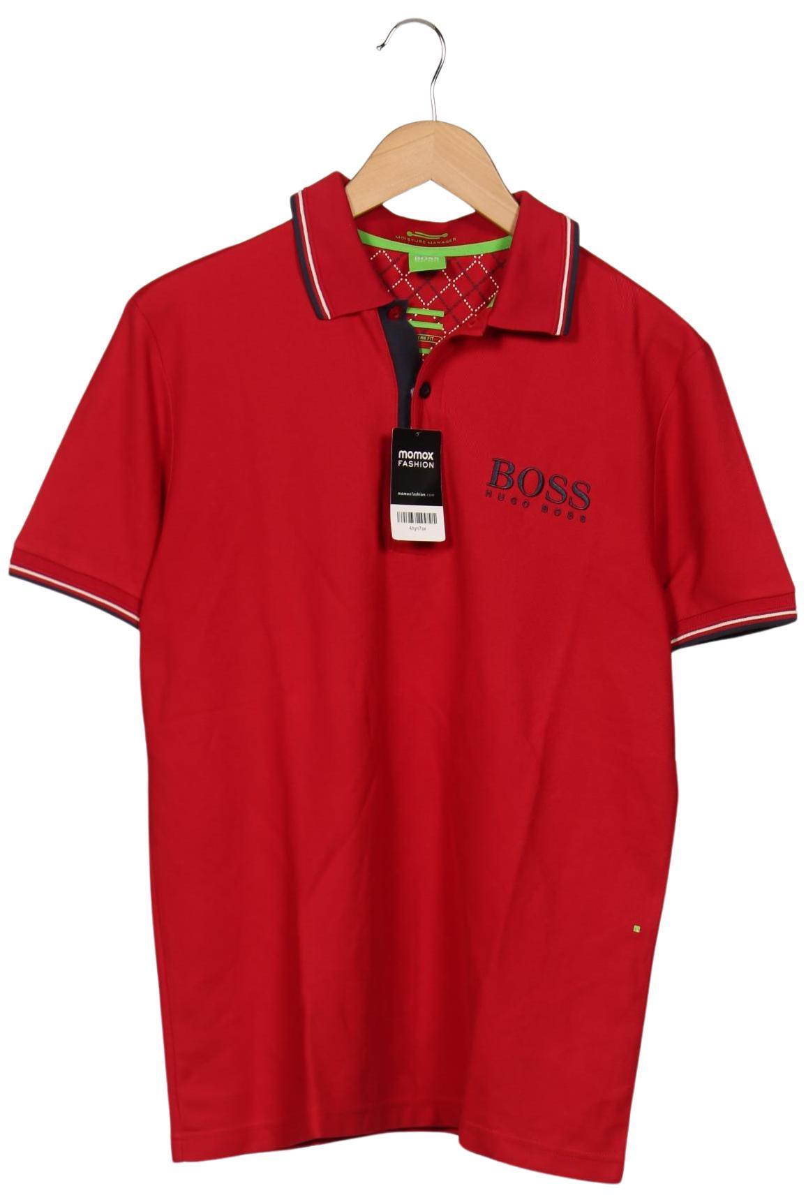 

Boss Green Herren Poloshirt, rot, Gr. 48