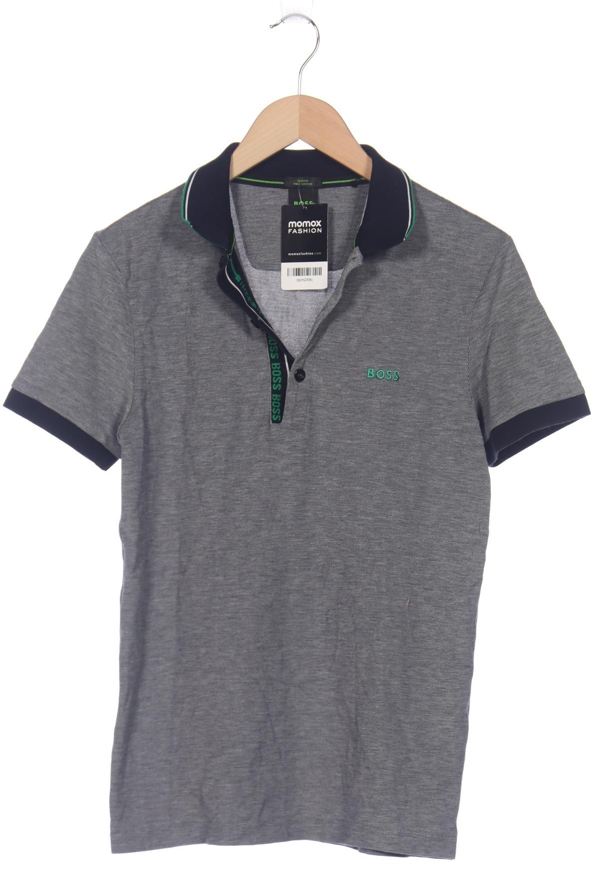 

Boss Green Herren Poloshirt, grau, Gr. 46