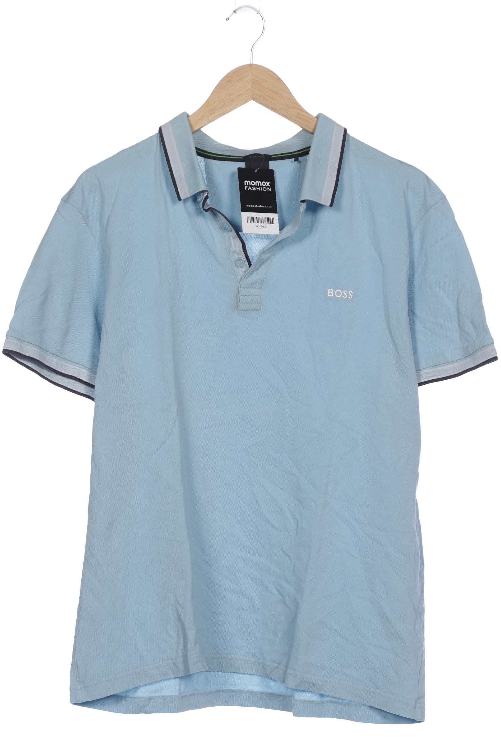 

Boss Green Herren Poloshirt, blau, Gr. 56