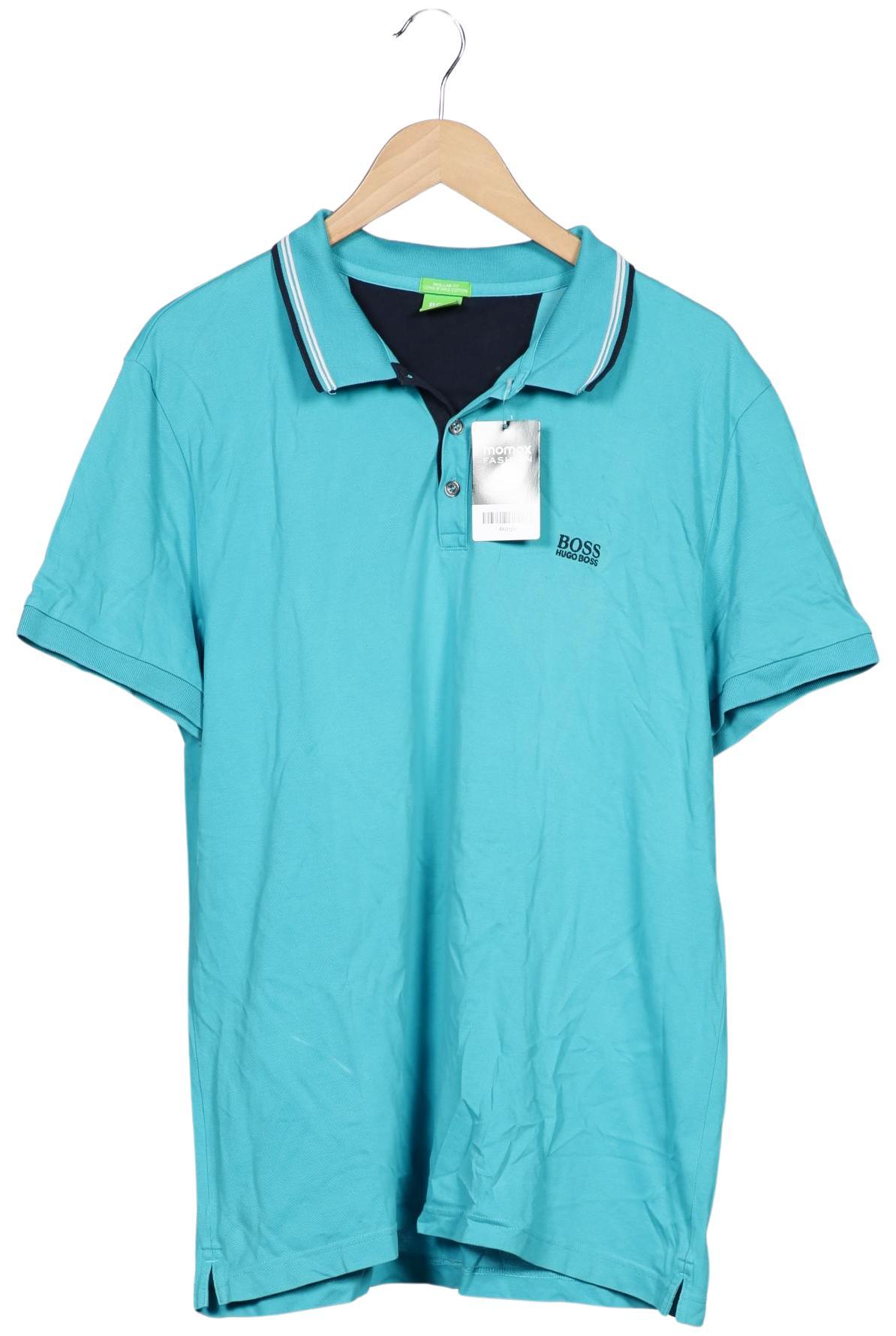 

Boss Green Herren Poloshirt, türkis, Gr. 56