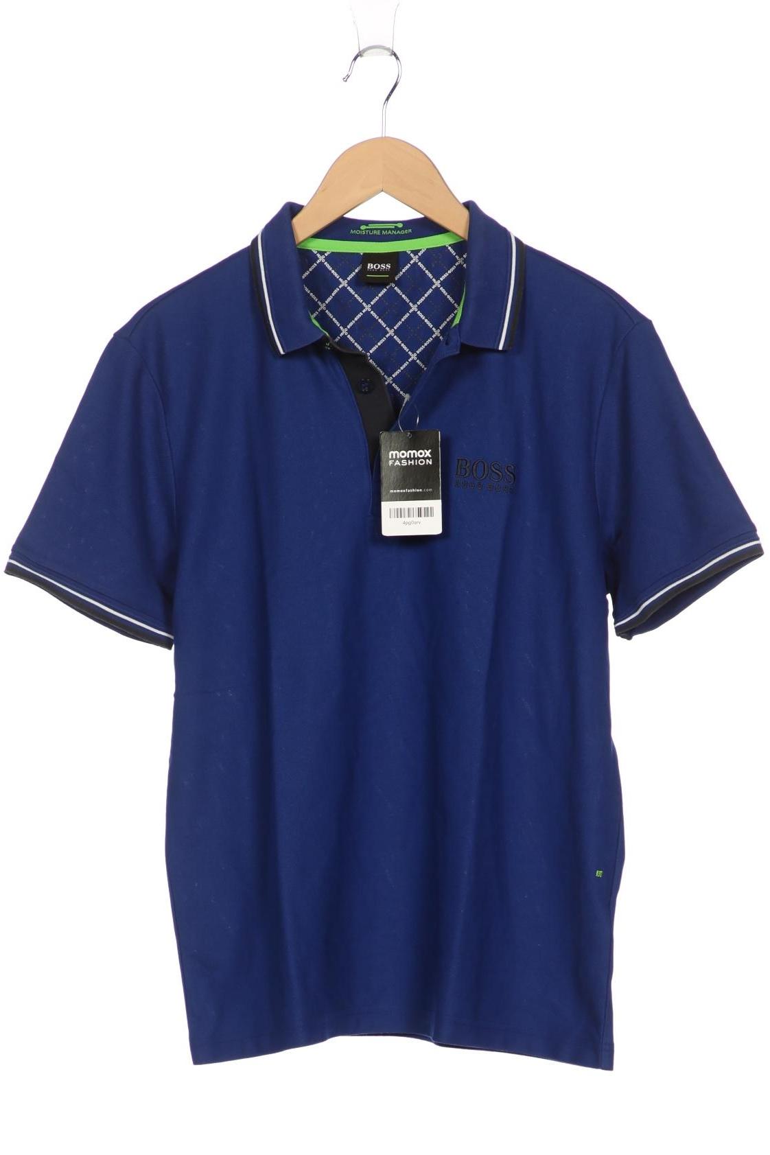 

Boss Green Herren Poloshirt, blau, Gr. 48