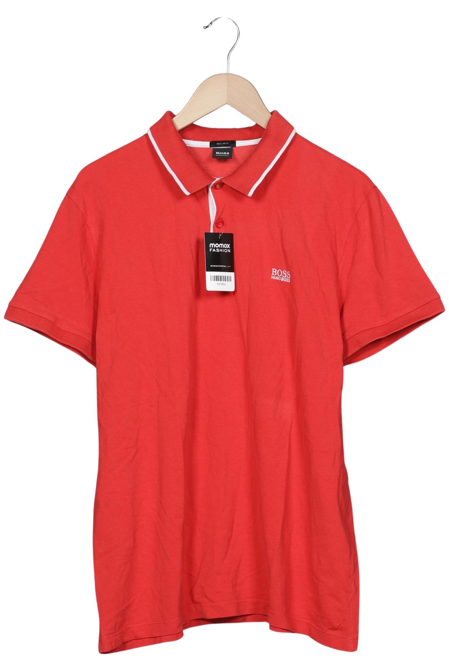 

Boss Green Herren Poloshirt, rot, Gr. 56