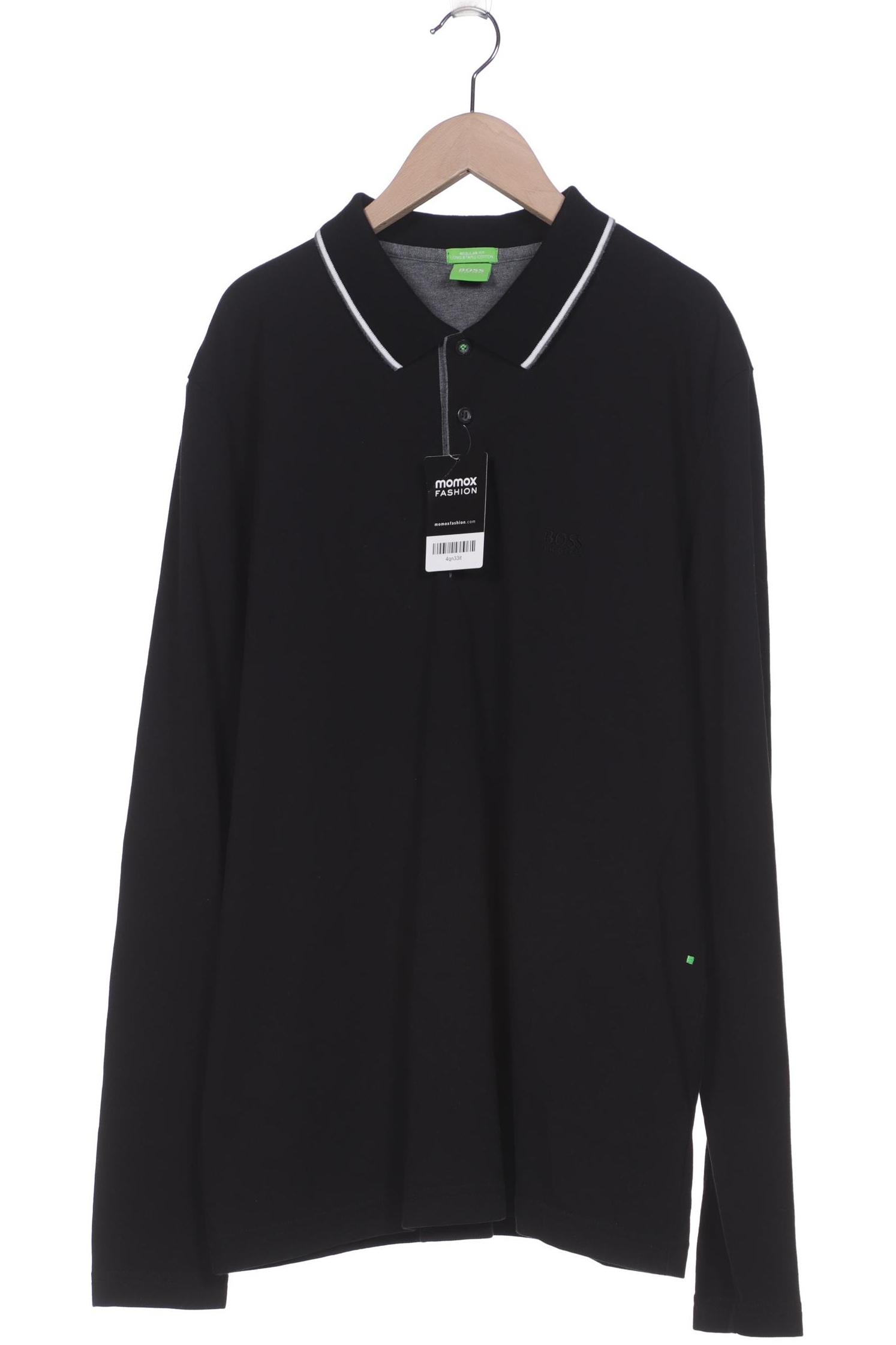 

Boss Green Herren Poloshirt, schwarz