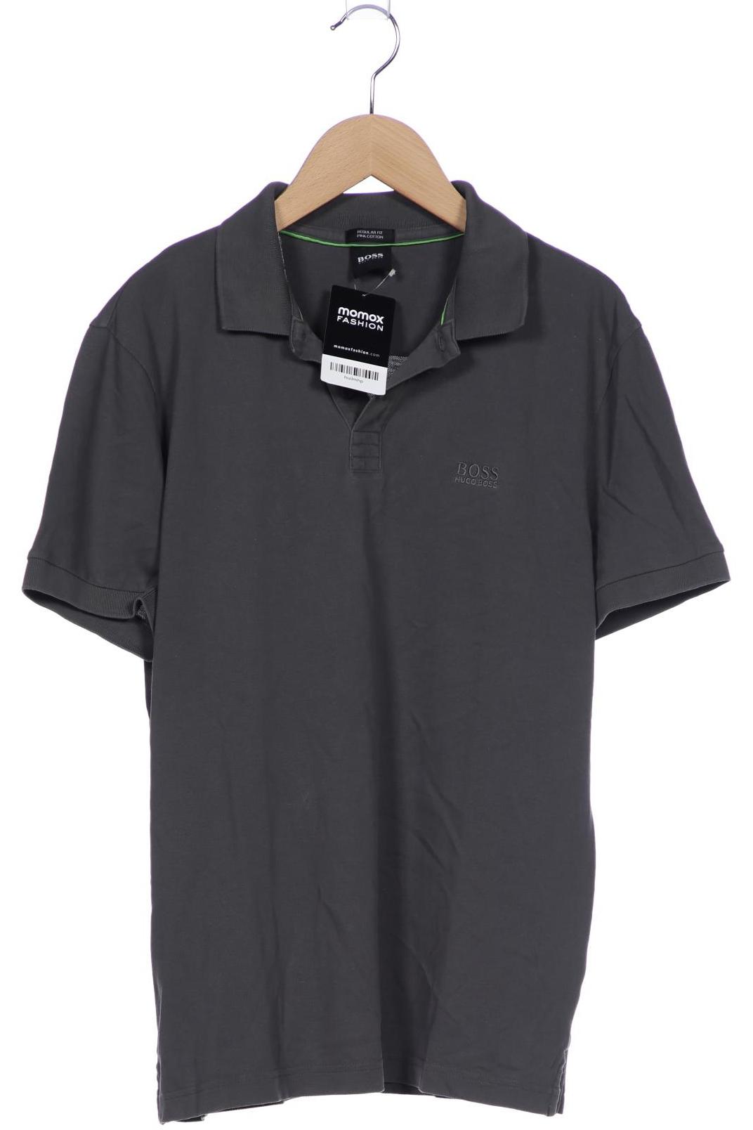 

Boss Green Herren Poloshirt, grau, Gr. 48