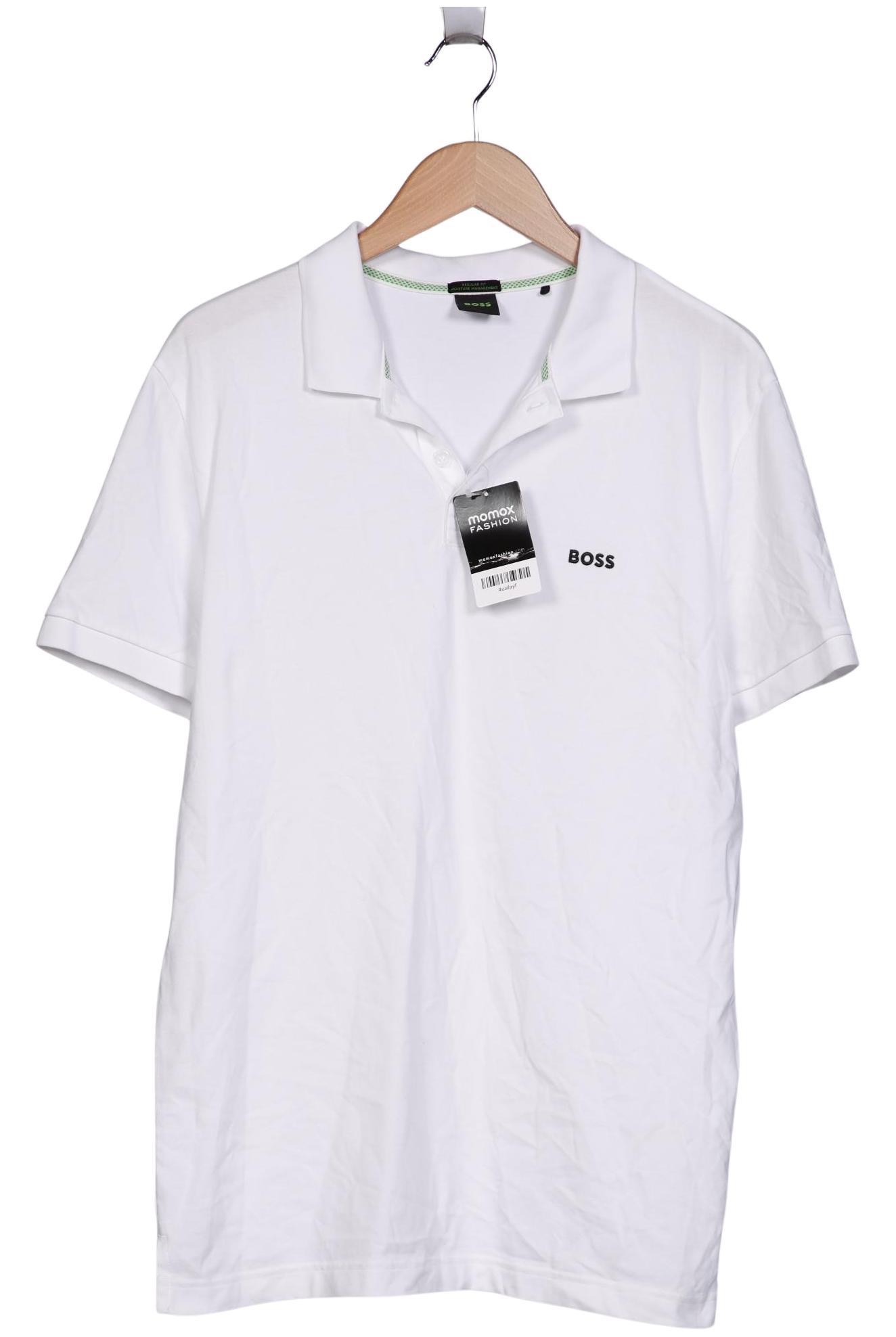 

Boss Green Herren Poloshirt, weiß, Gr. 54