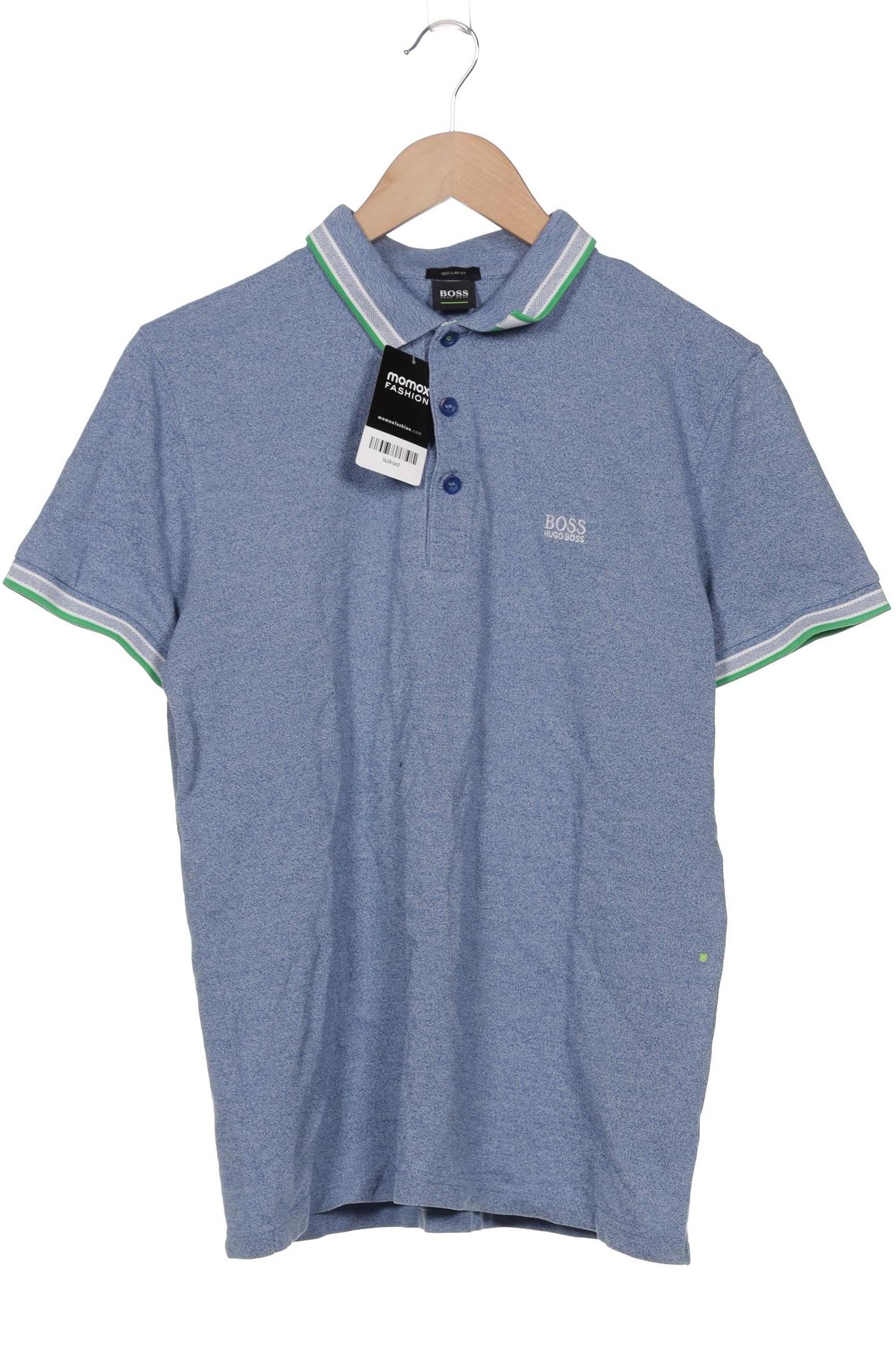 

Boss Green Herren Poloshirt, blau, Gr. 52